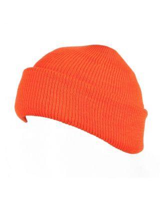 Muk Luks Mens Quietwear Unisex Micro Acrylic Fat Cap For Hunting Blaze Product Image