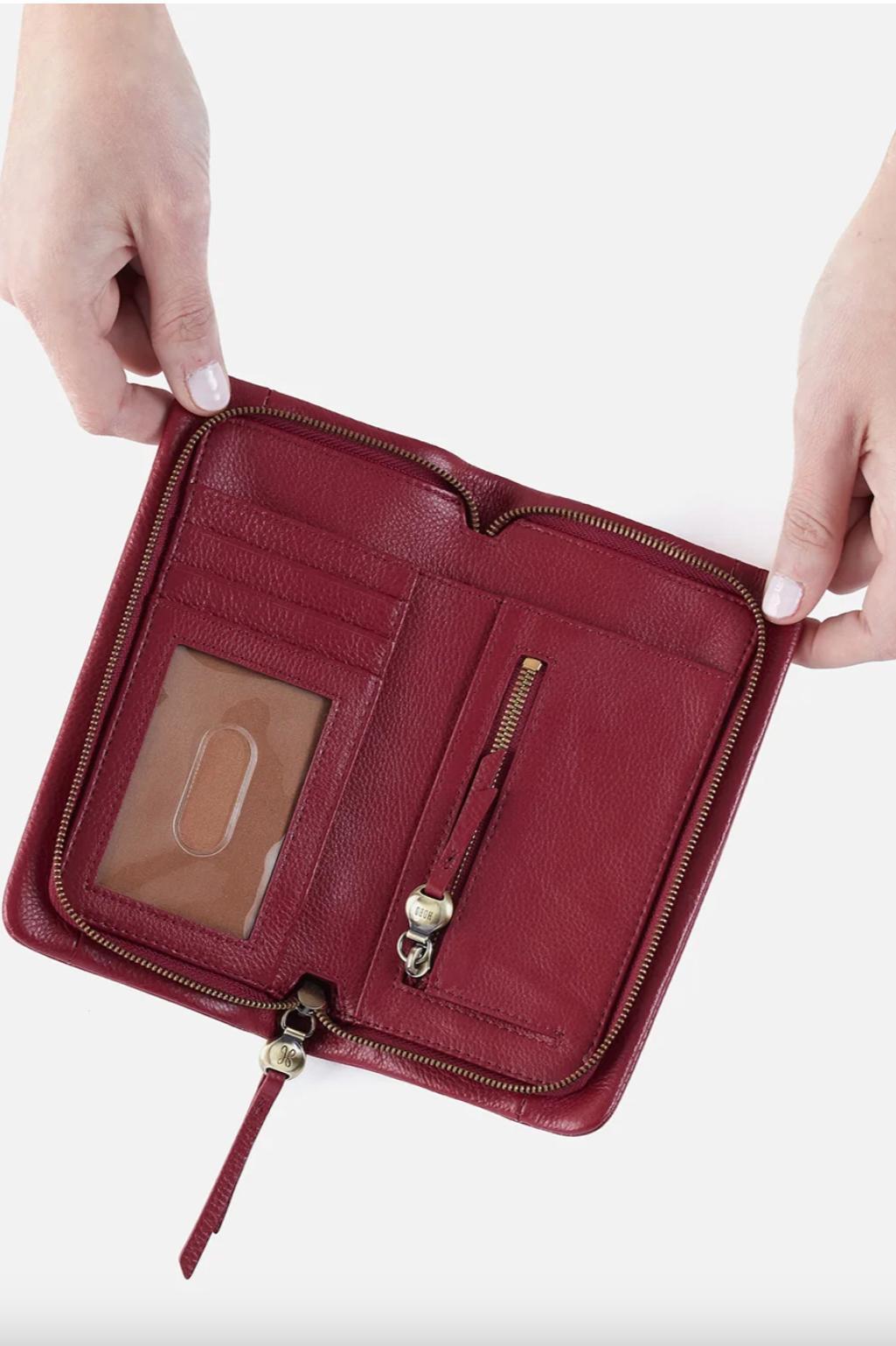 Cass Pebbled Wallet Product Image