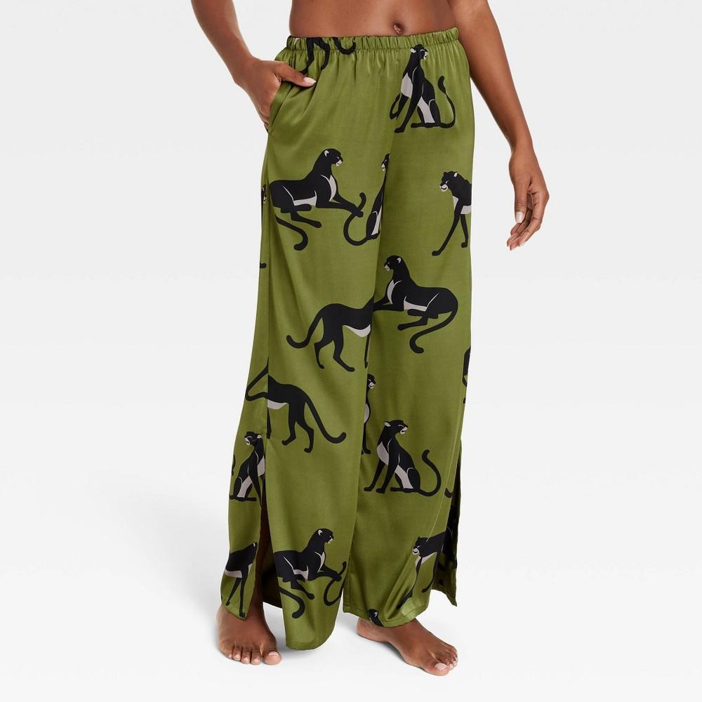 Women's Satin Pajama Pants - Auden™ Product Image