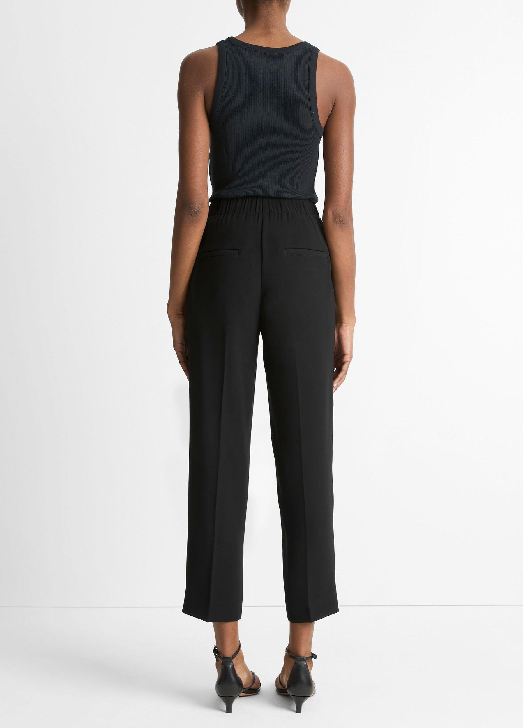 Womens Mid-Rise Tapered Pants Product Image