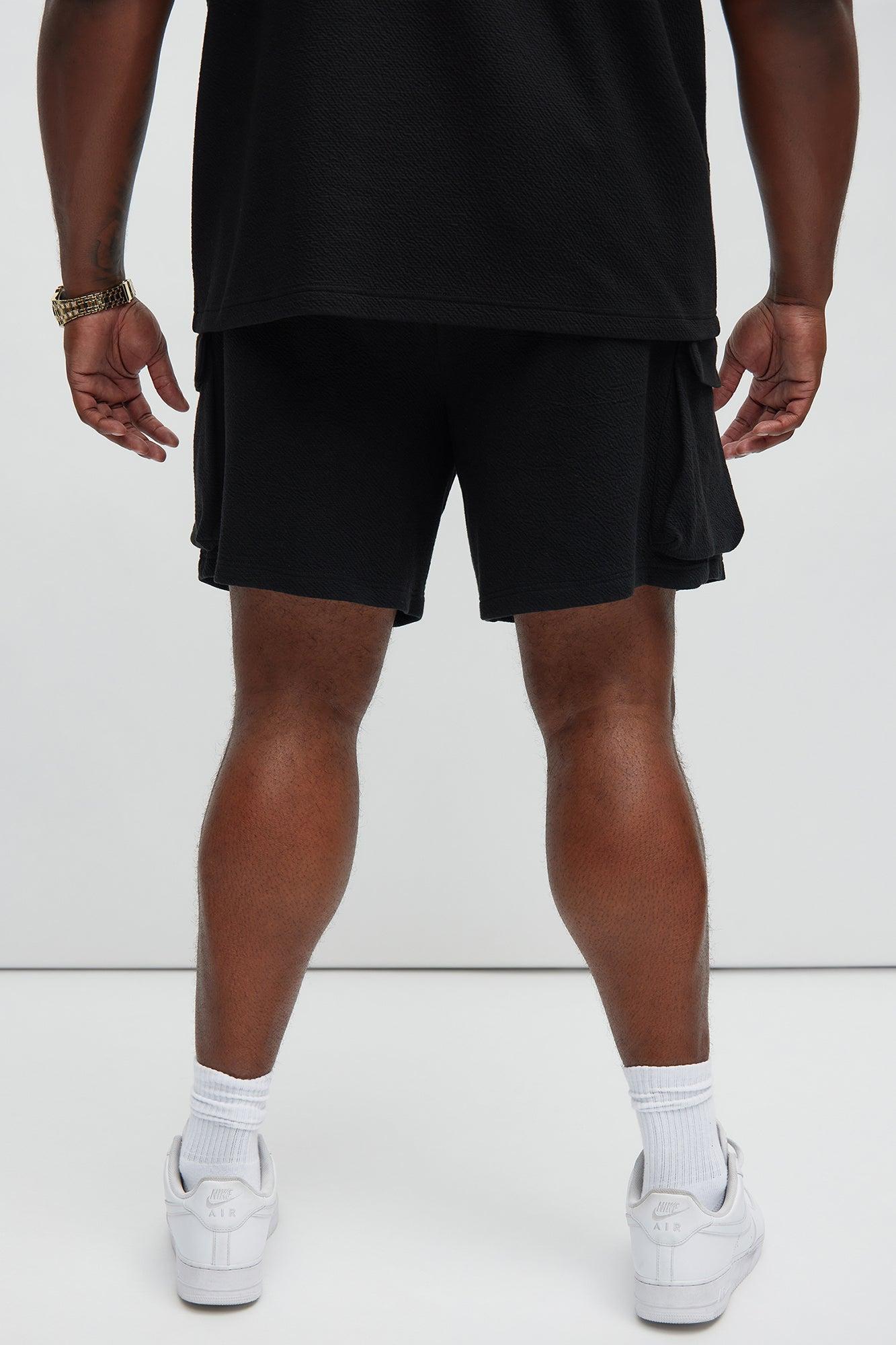Lewis Relaxed Shorts - Black Product Image