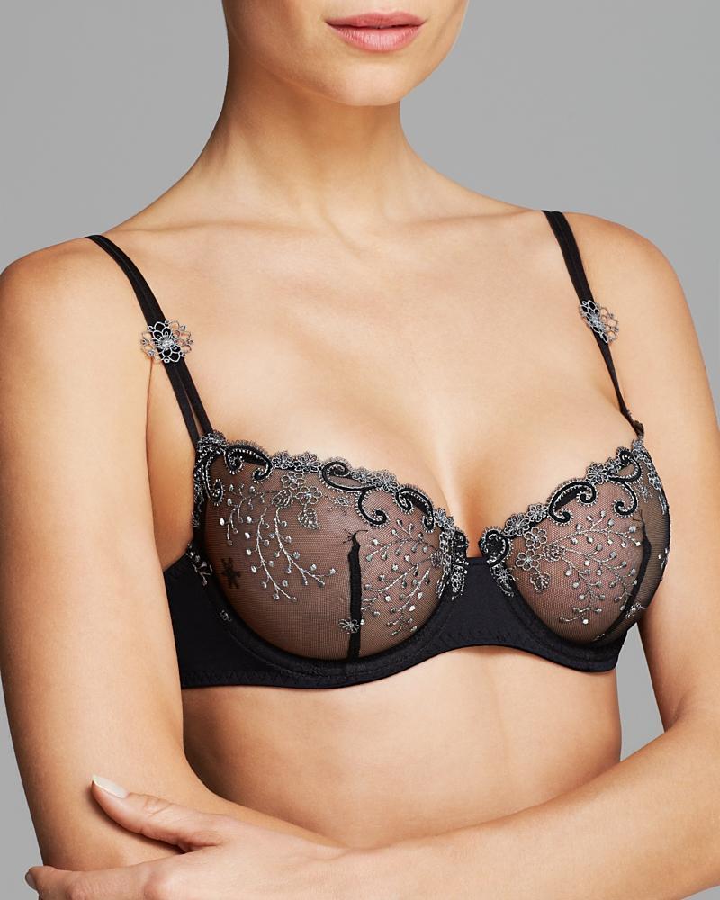 Delice Embroidered Demi Bra Product Image