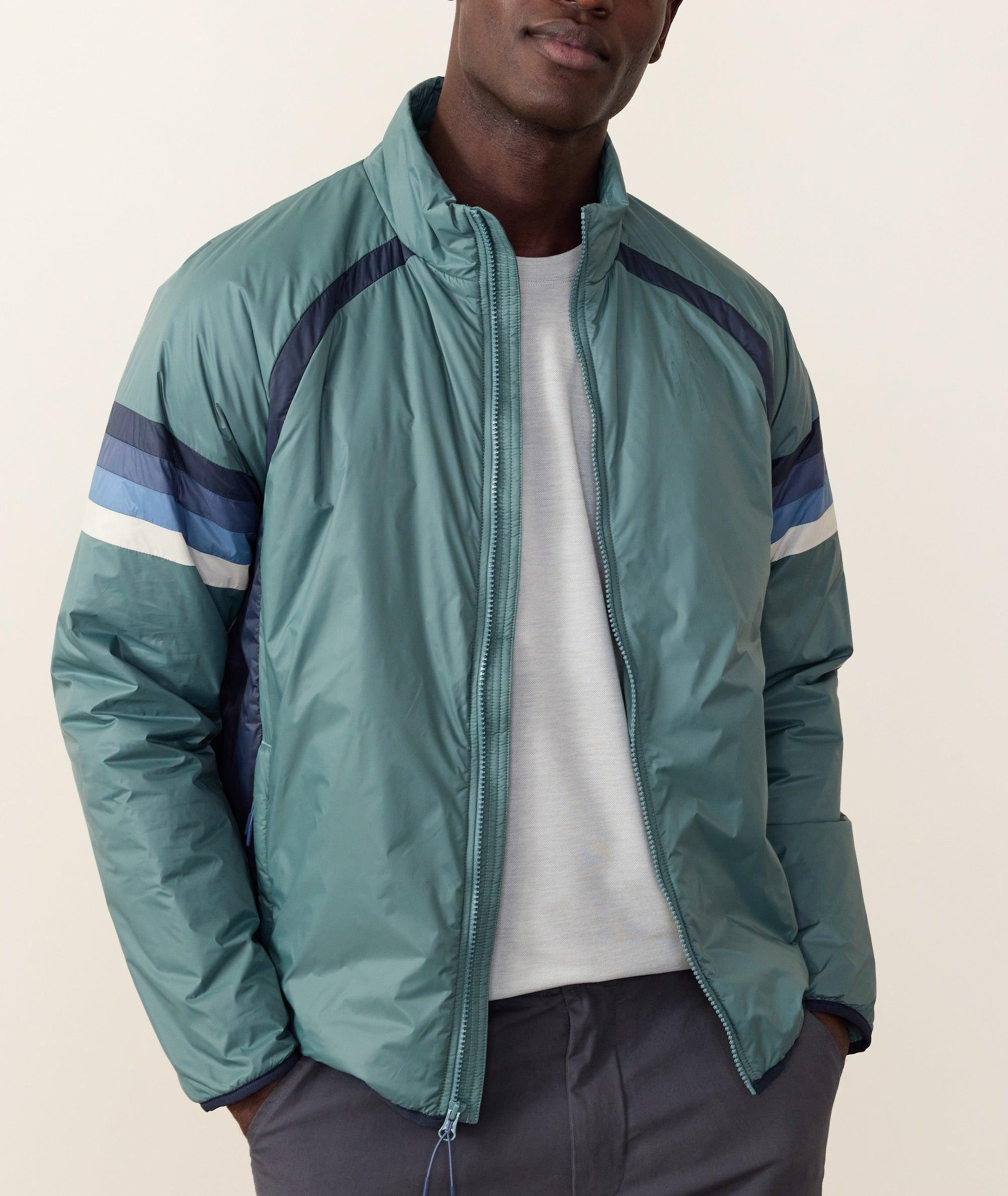 Lightweight Varsity Puffer Product Image