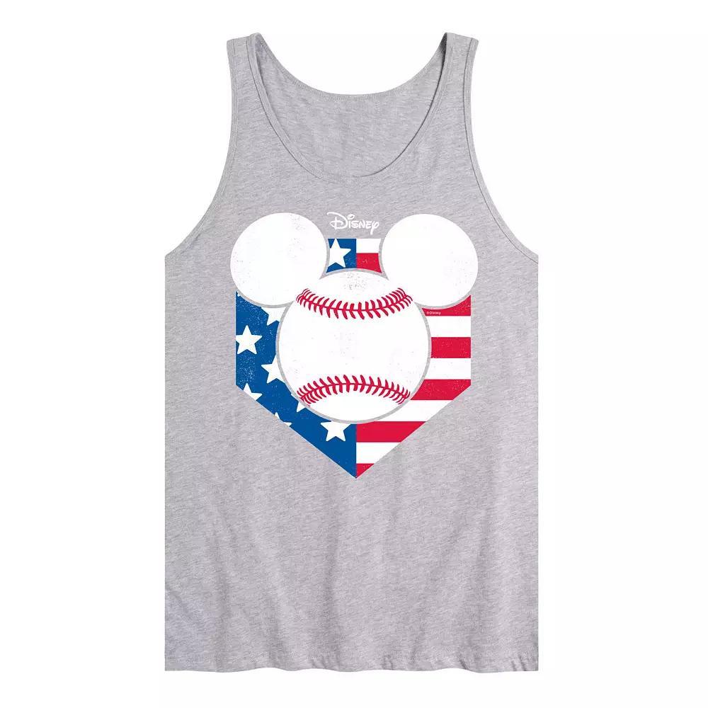 Disney's Mickey Mouse Men's Baseball Flag Tank Top,  Product Image