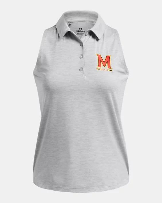 Women's UA Playoff Collegiate Sleeveless Polo Product Image