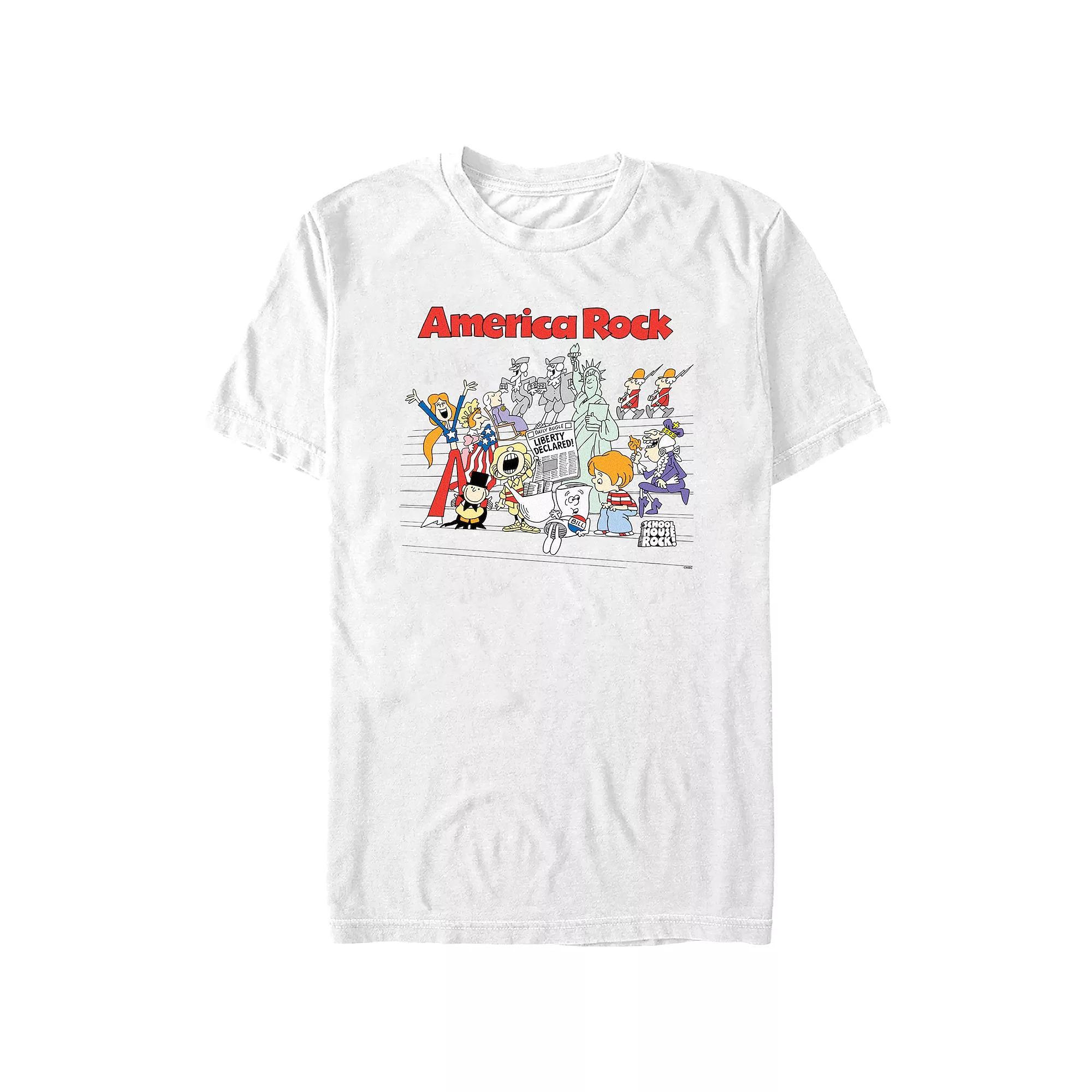 Men's Schoolhouse Rock! America Rock Graphic Tee,  Product Image