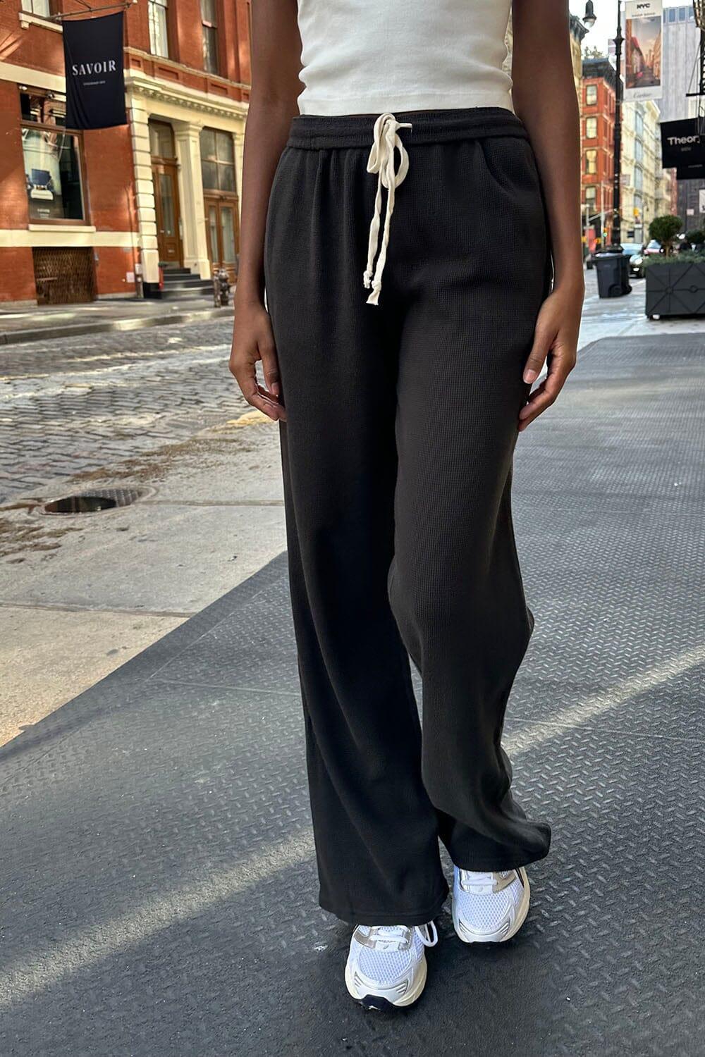 Anastasia Waffle Sweatpants Product Image