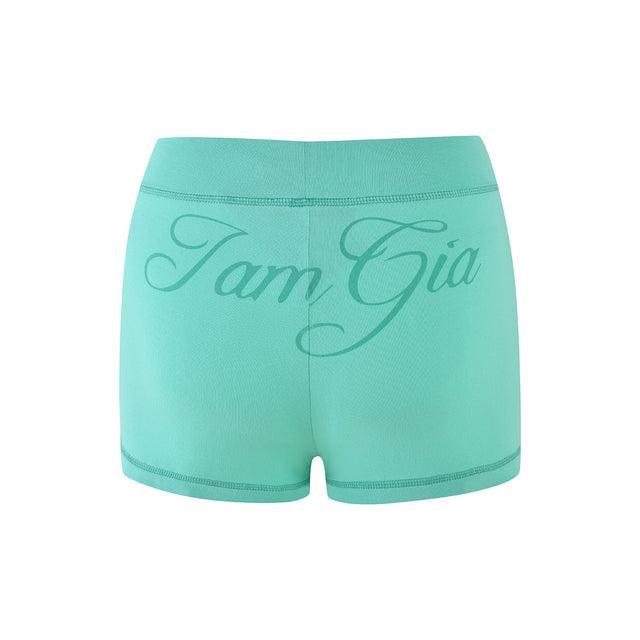 BLARE SHORT - GREEN : TURQUOISE : TEAL Product Image