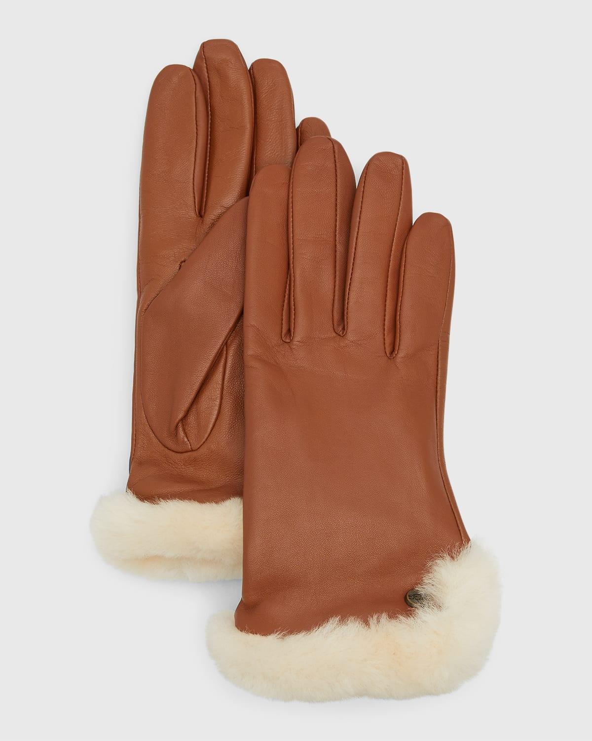 UGG Womens Leather Sheepskin Vent Glove Product Image