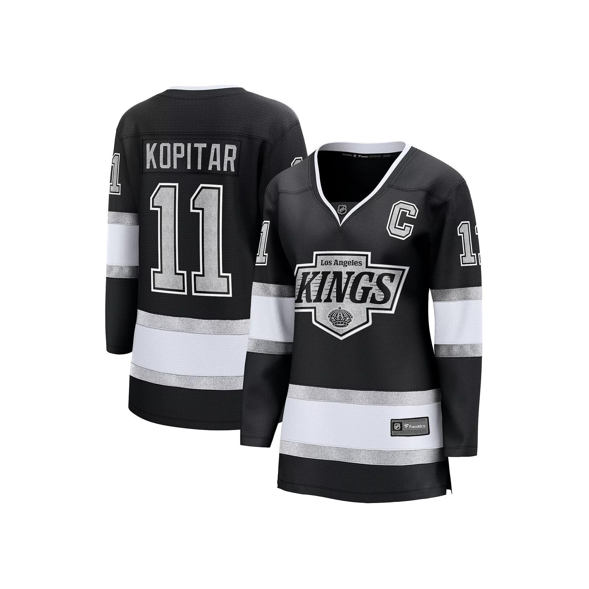 Women's Fanatics Anze Kopitar Black Los Angeles Kings Home Premier Breakaway Player Jersey,  Product Image