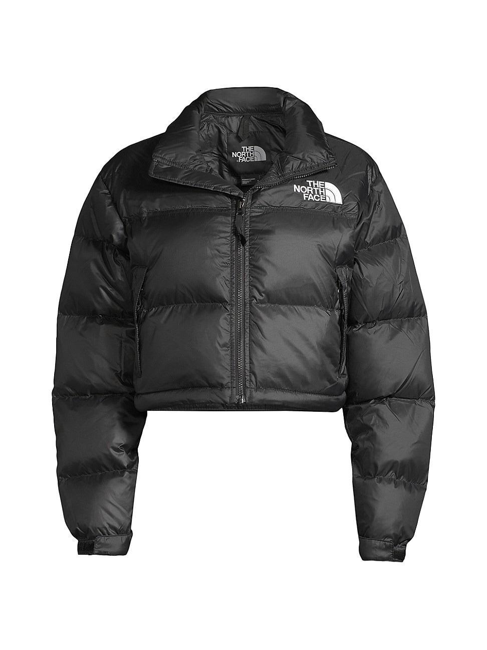 Womens Nuptse Cropped Down Puffer Jacket Product Image