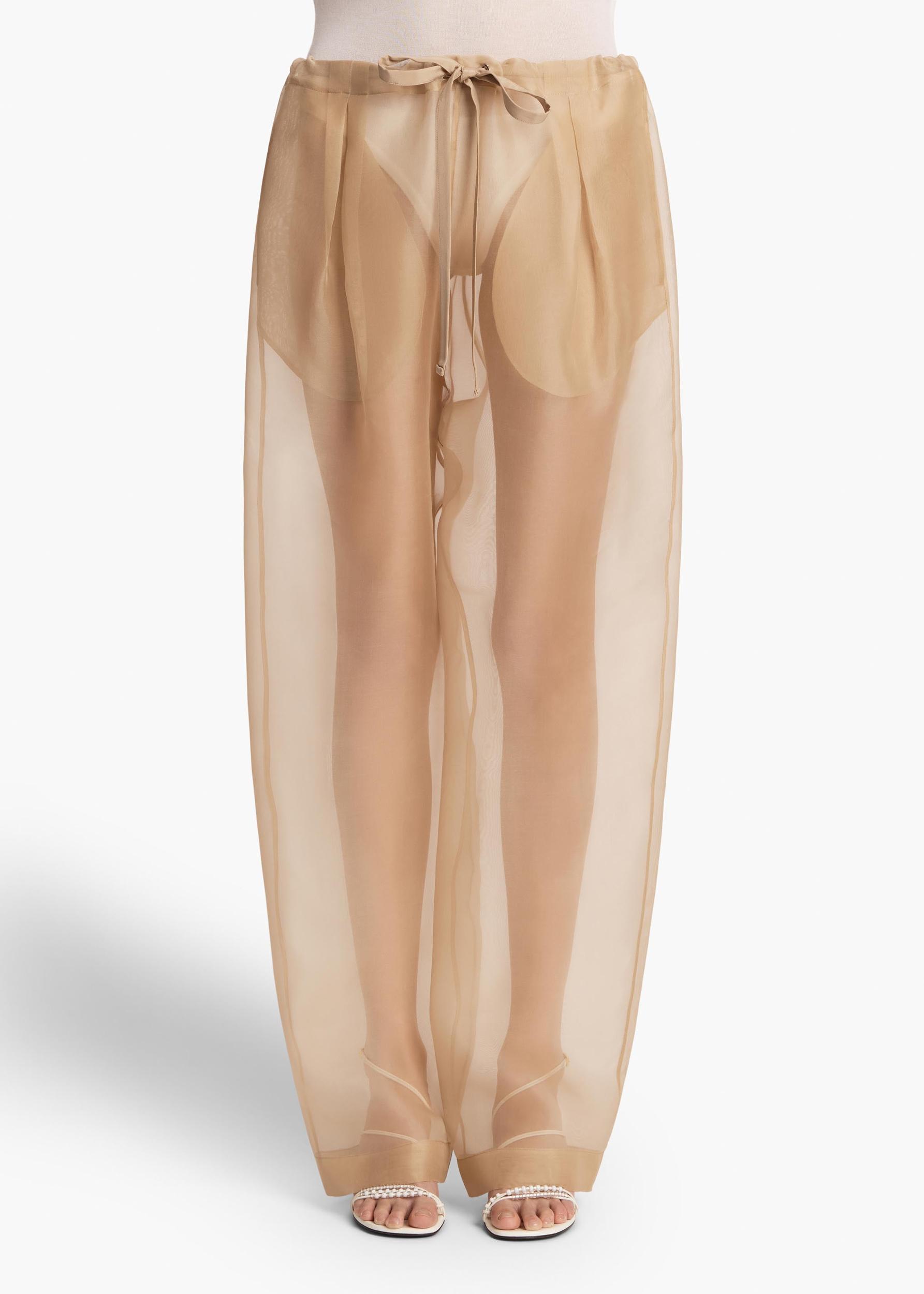 Welles Top in Beige Product Image