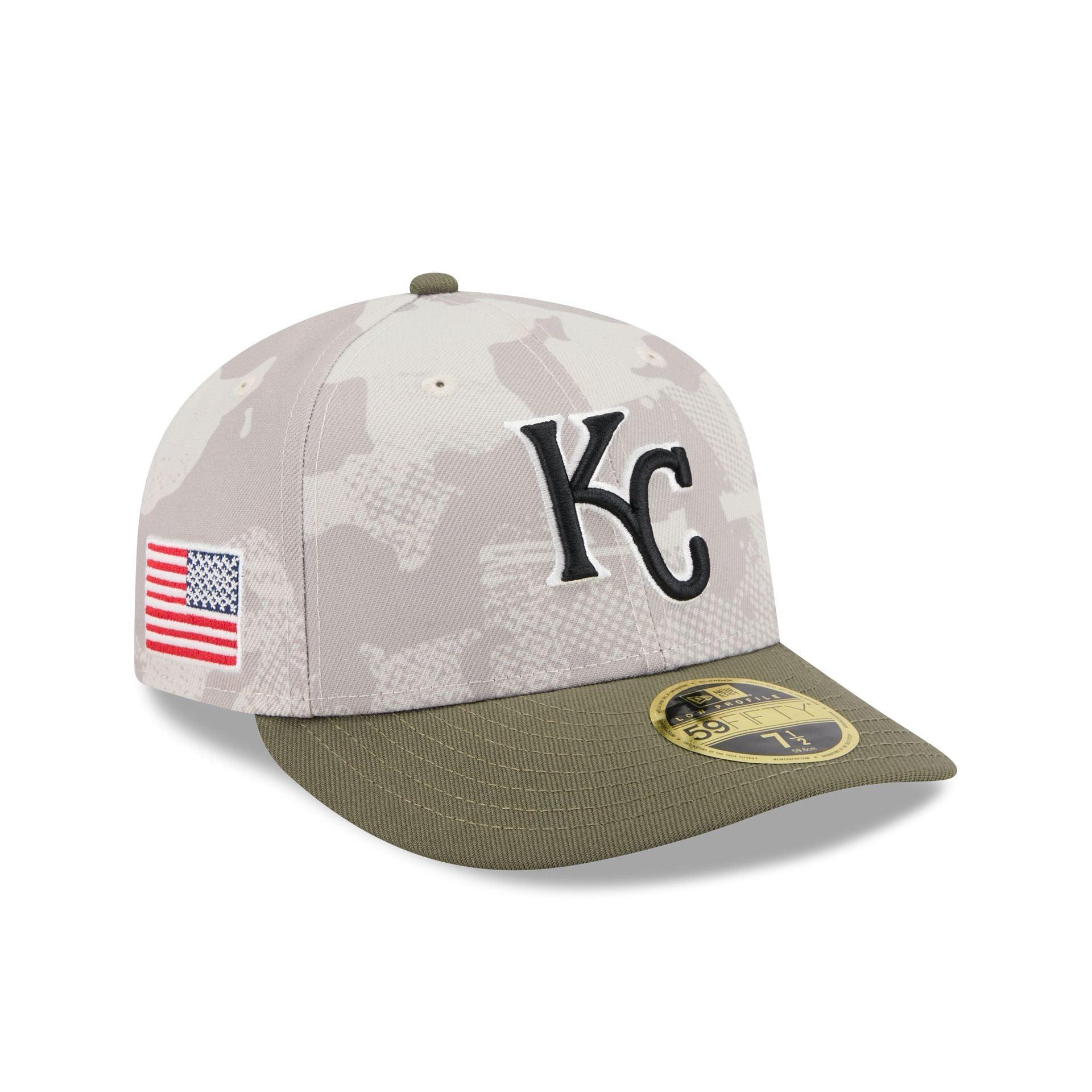 Kansas City Royals Armed Forces Day 2025 Low Profile 59FIFTY Fitted Hat Male Product Image