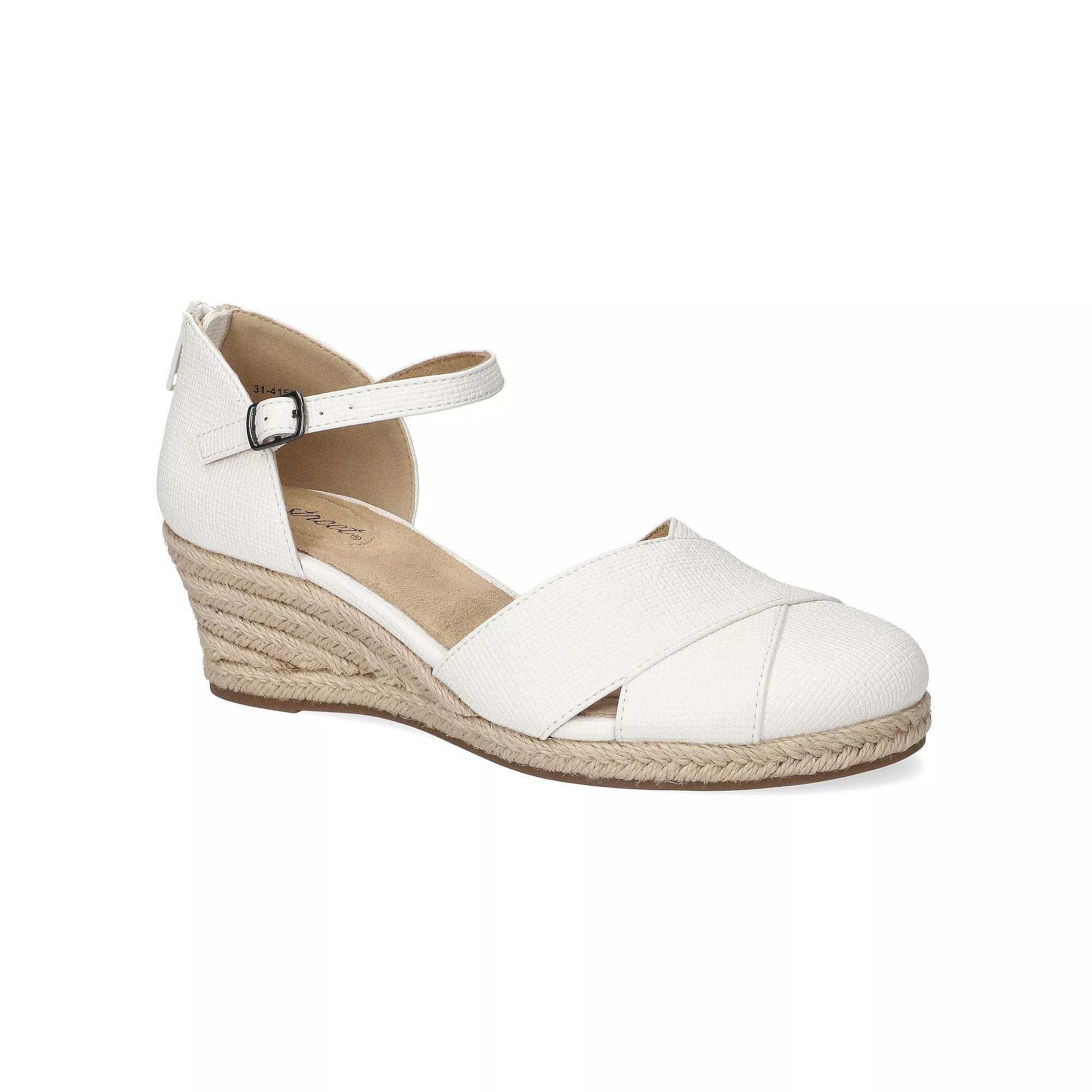 Easy Street Comfort Espadrille Women's Wedge Sandals,  Product Image