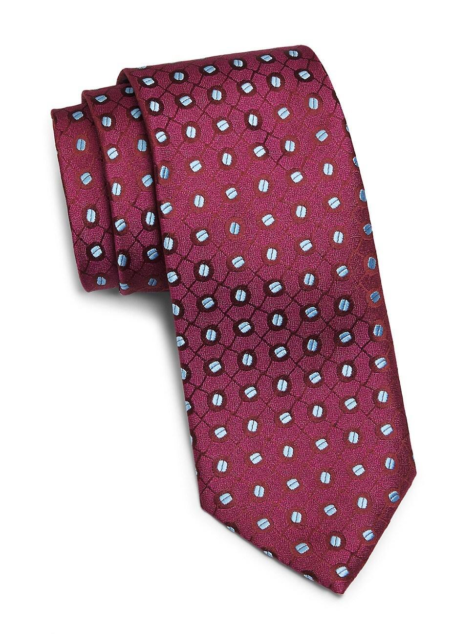 Mens Jacquard Silk Tie Product Image