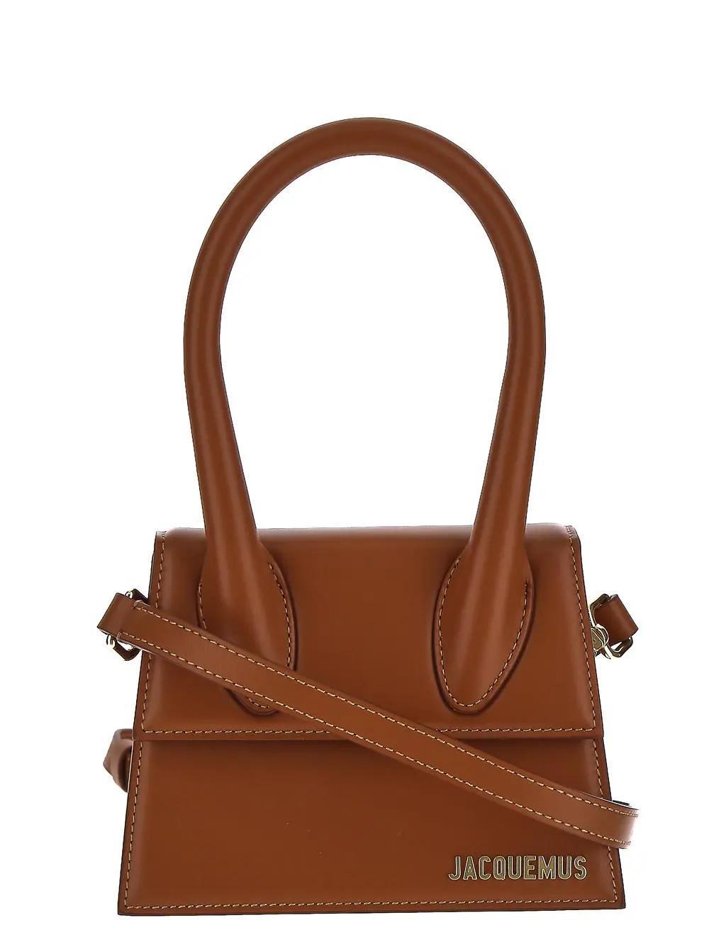 JACQUEMUS Le Chiquito Moyen In Brown Product Image