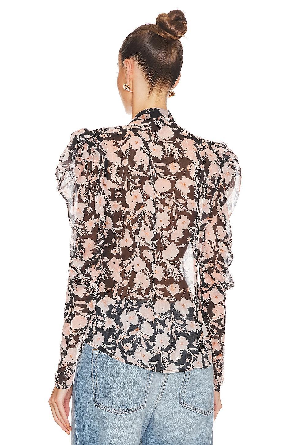 Amielie Floral Blouse Bardot Product Image