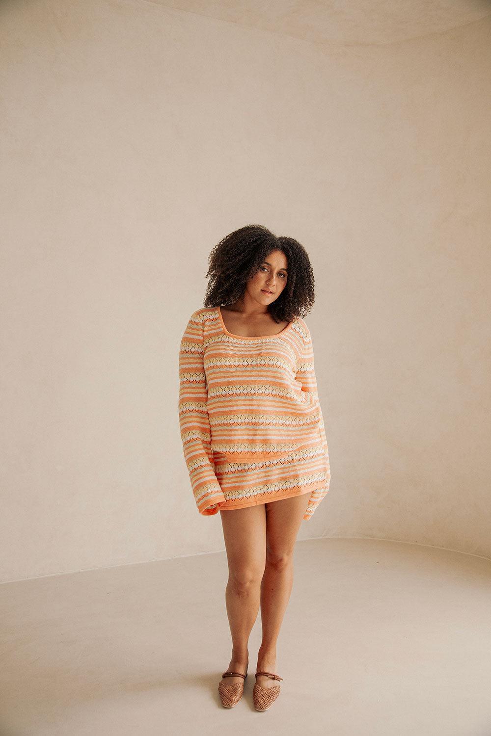 Alaiya Skirt - Orange Product Image