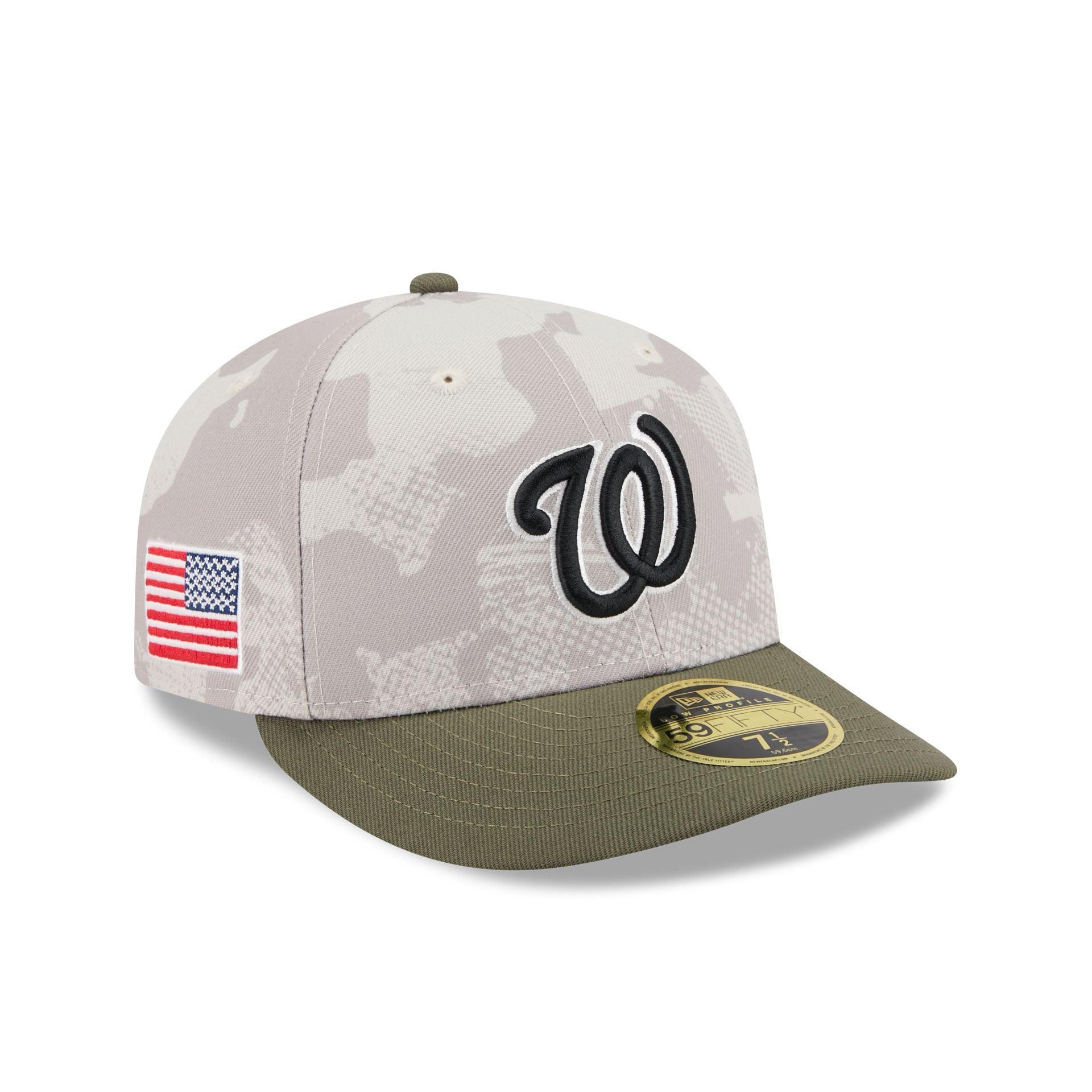 Washington Nationals Armed Forces Day 2025 Low Profile 59FIFTY Fitted Hat Male Product Image