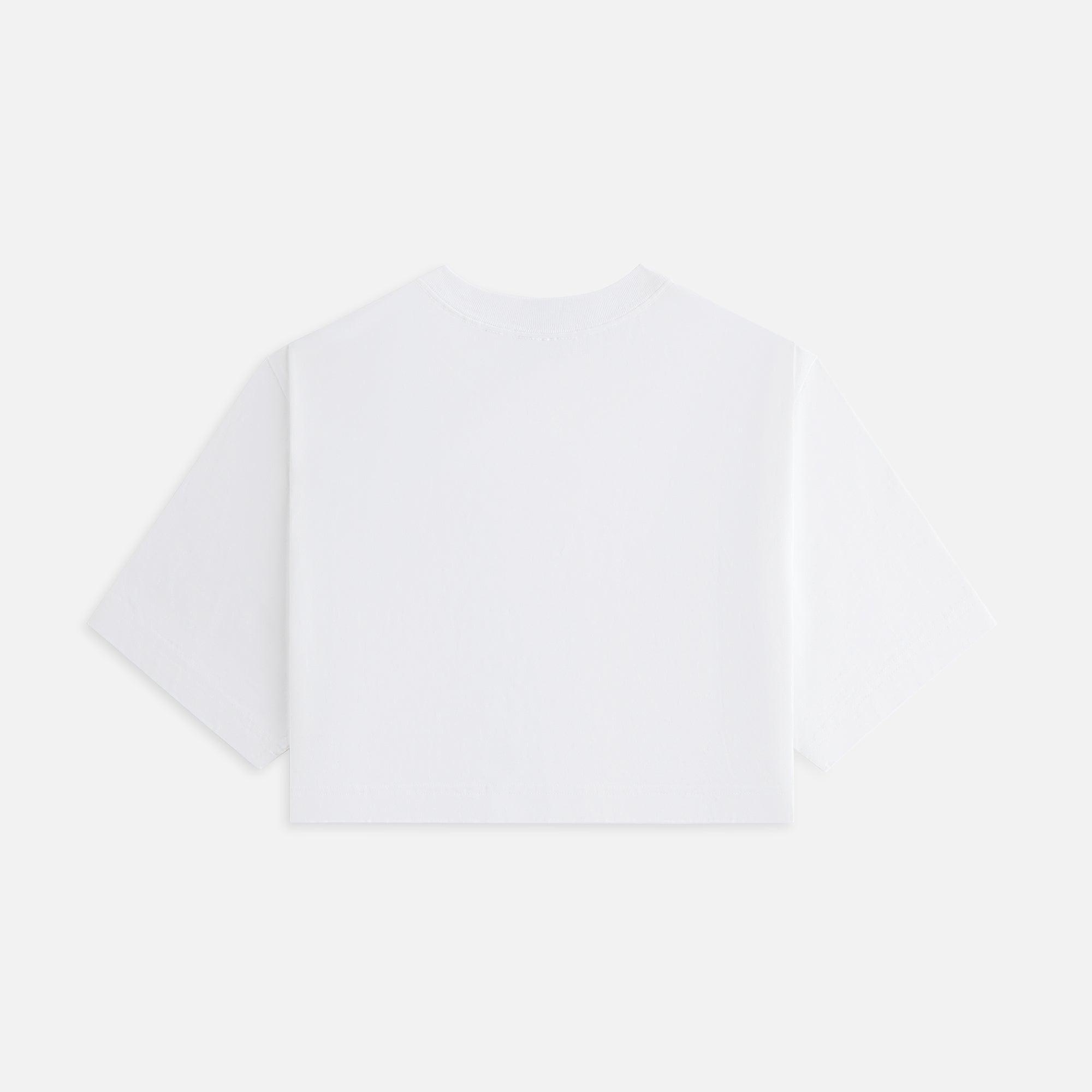 Kith Women Fei Cropped Tee - White Female Product Image
