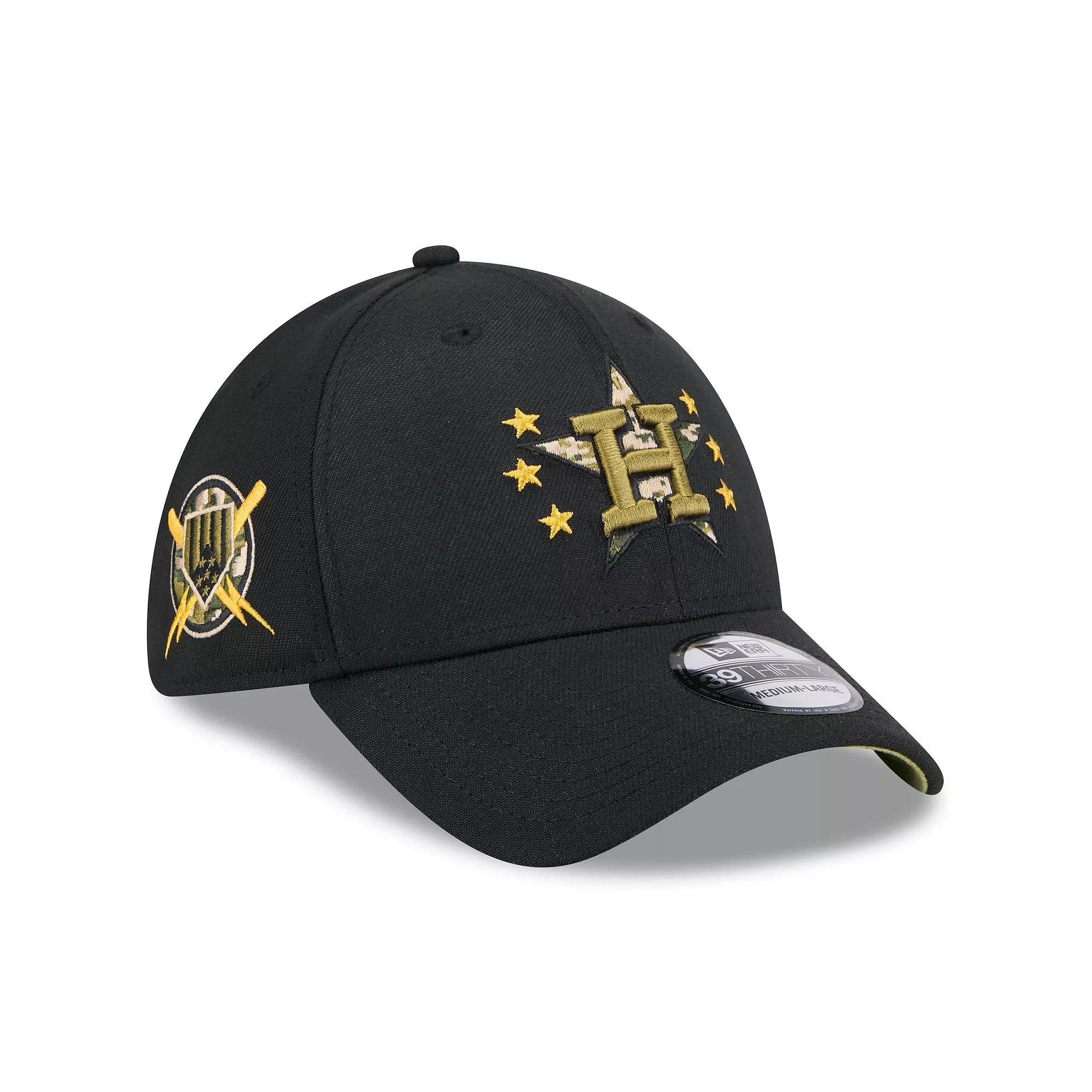 Men's New Era Black Boston Red Sox 2024 Armed Forces Day 39THIRTY Flex Hat,  Product Image