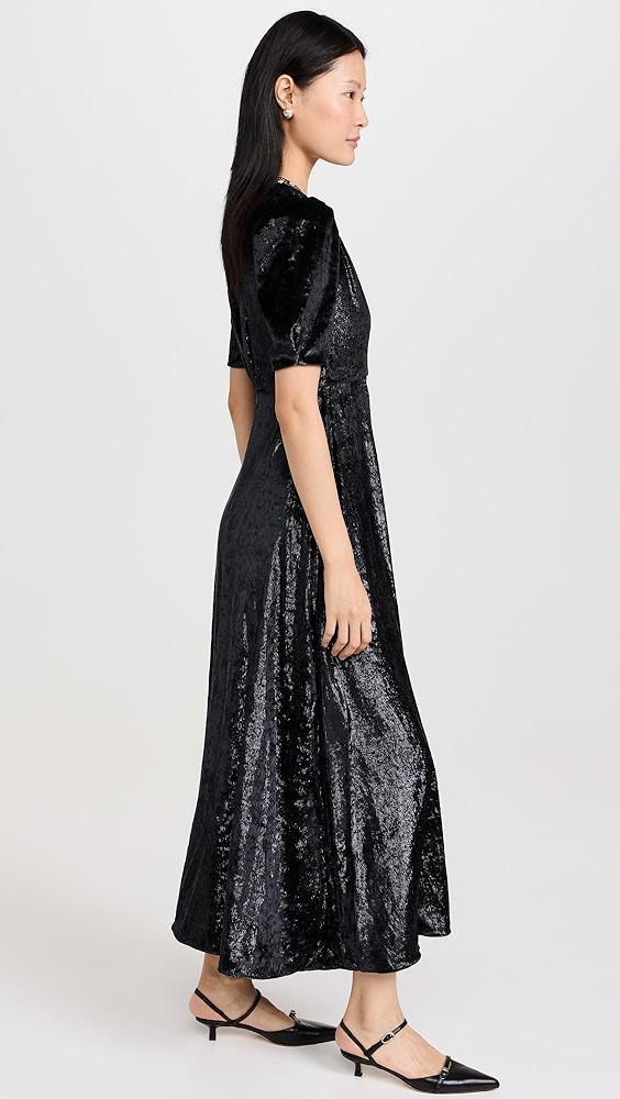 SALONI Tabitha Velvet Dress | Shopbop Product Image