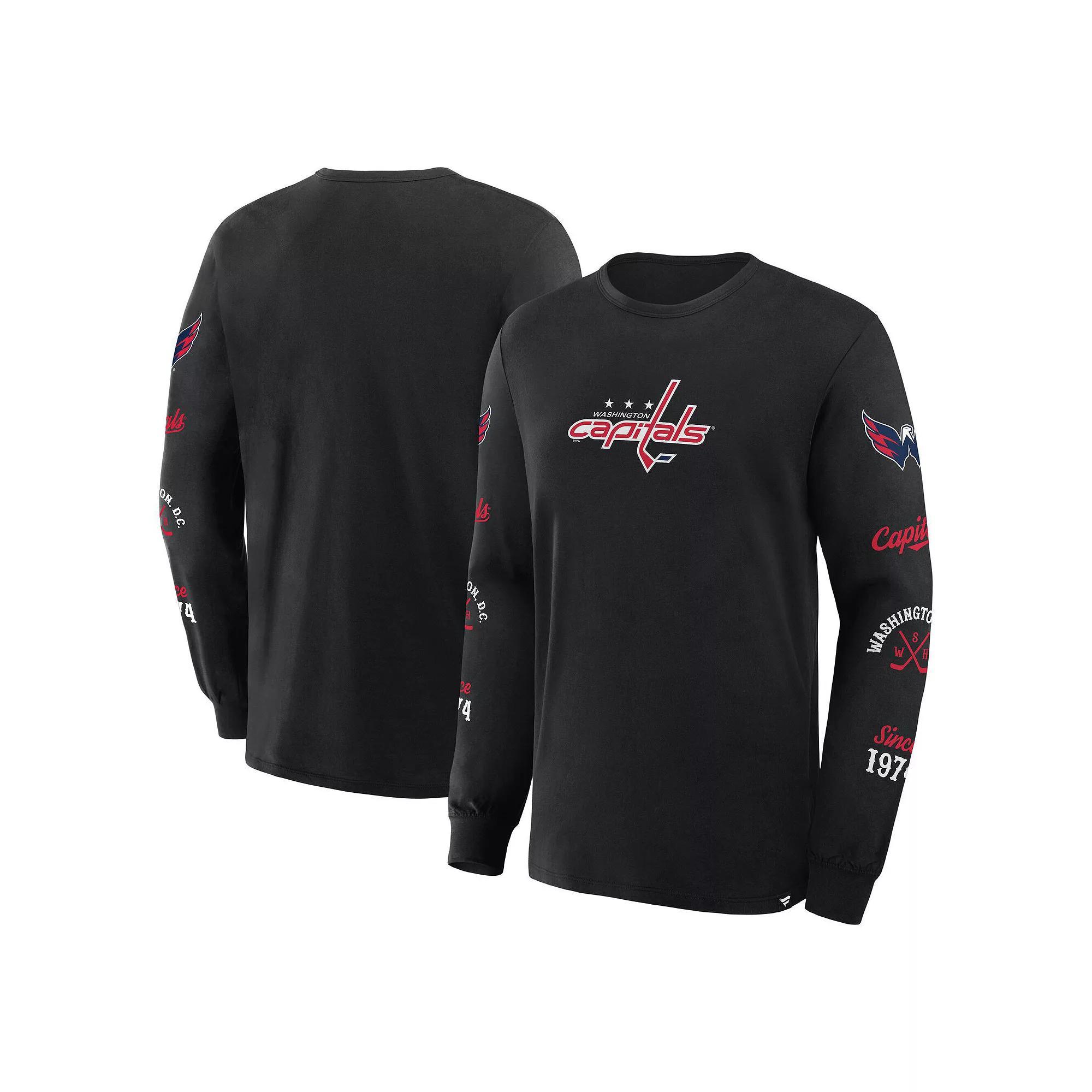 Men's Fanatics Black Washington Capitals Boxed Product Image