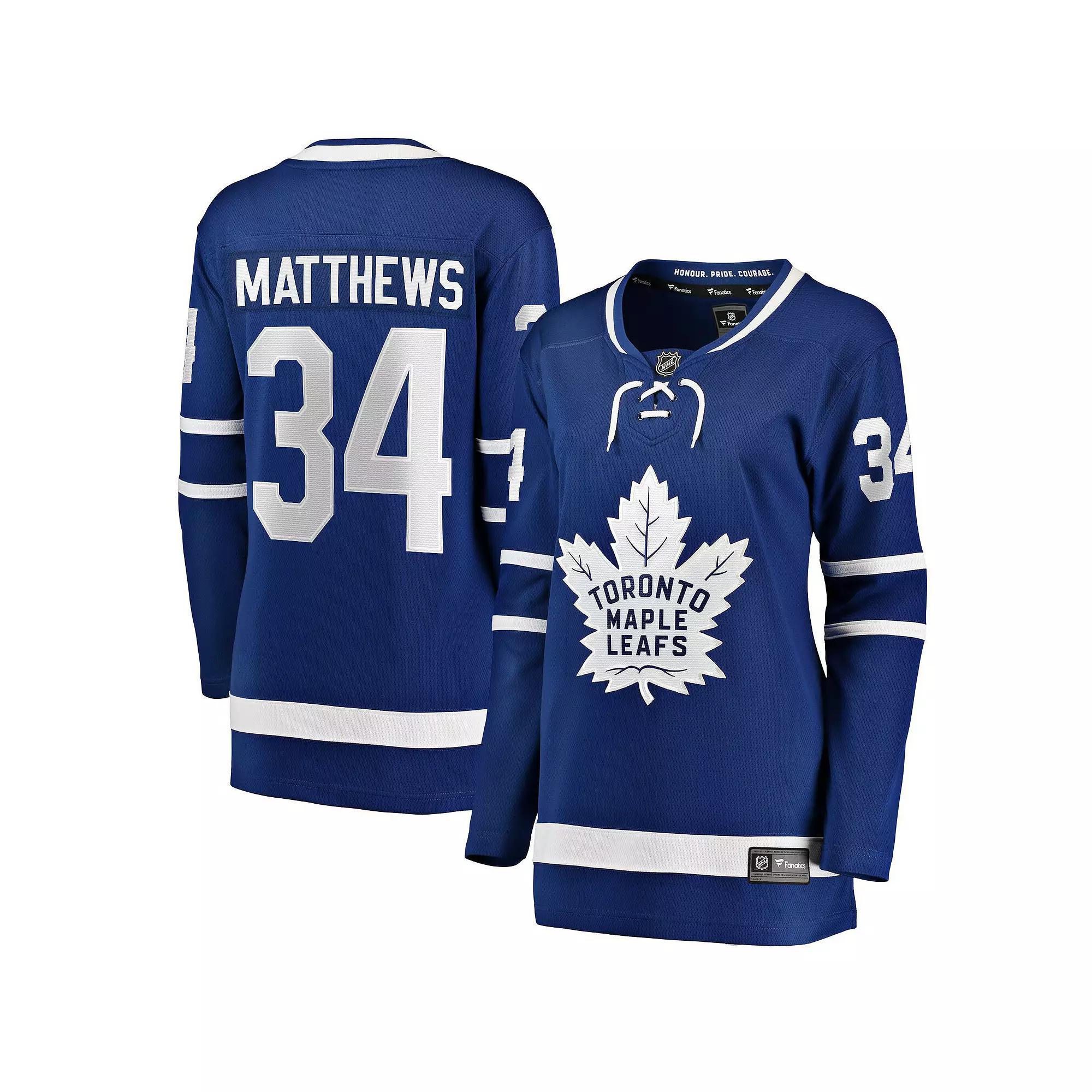 Women's Fanatics Auston Matthews Blue Toronto Maple Leafs Home Breakaway Jersey, Size: 3XL, Mpl Blue Product Image