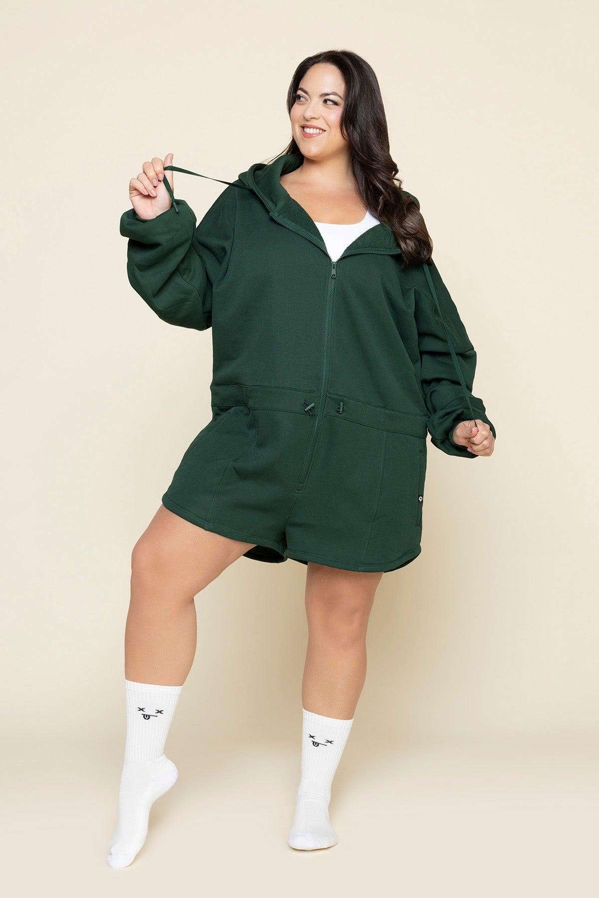 Cloud Romper - Game Time Green Product Image