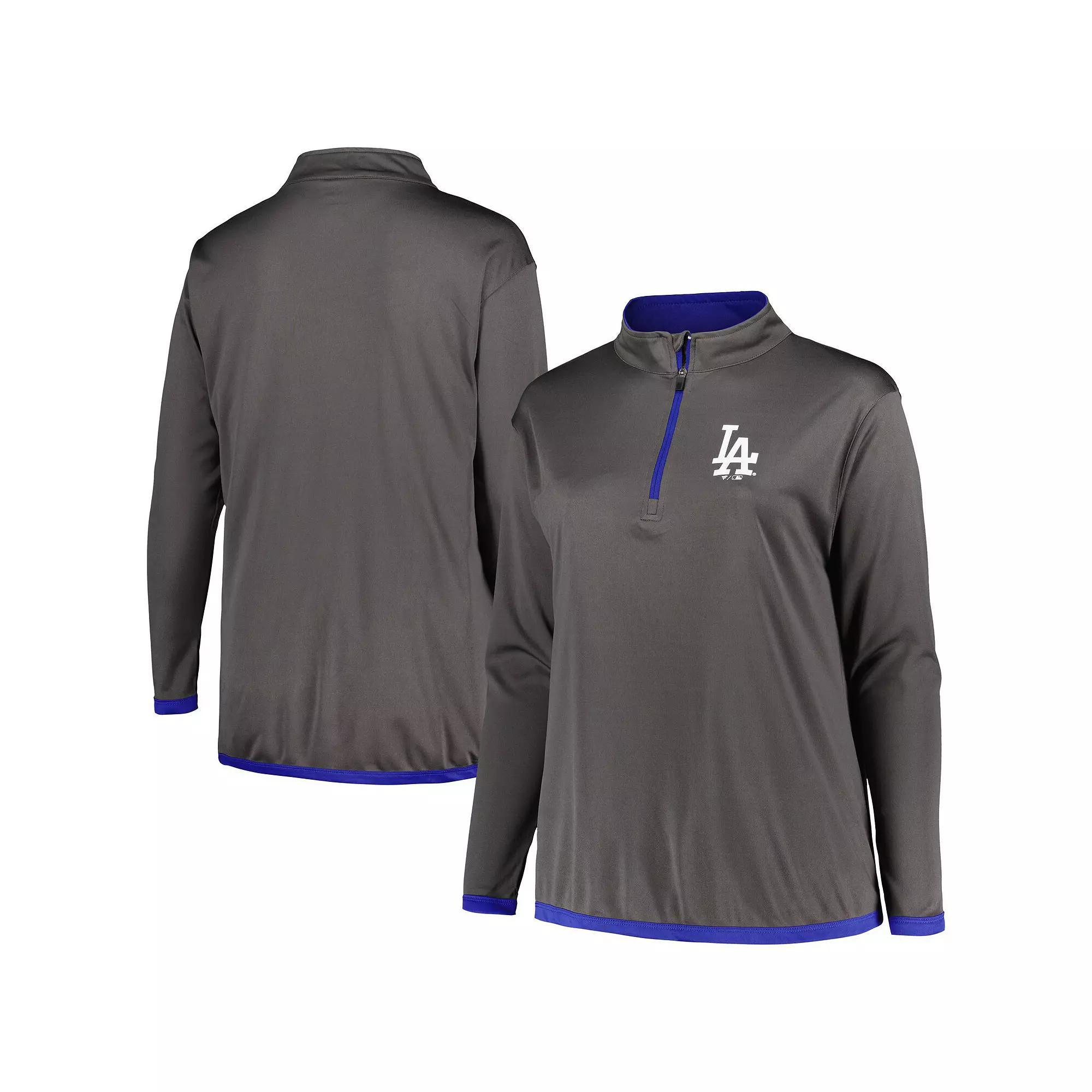 Women's Profile Charcoal Los Angeles Dodgers Plus  Product Image