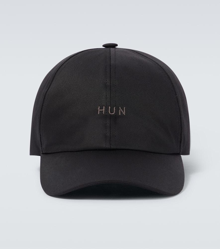 RICK OWENS Cotton Canvas Baseball Cap In Black Product Image