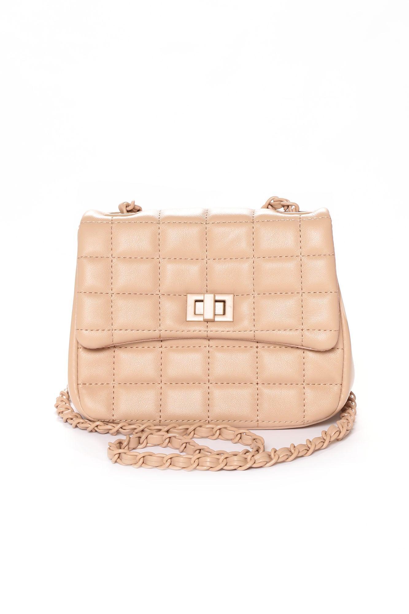 In Your Best Interest Handbag - Nude Product Image