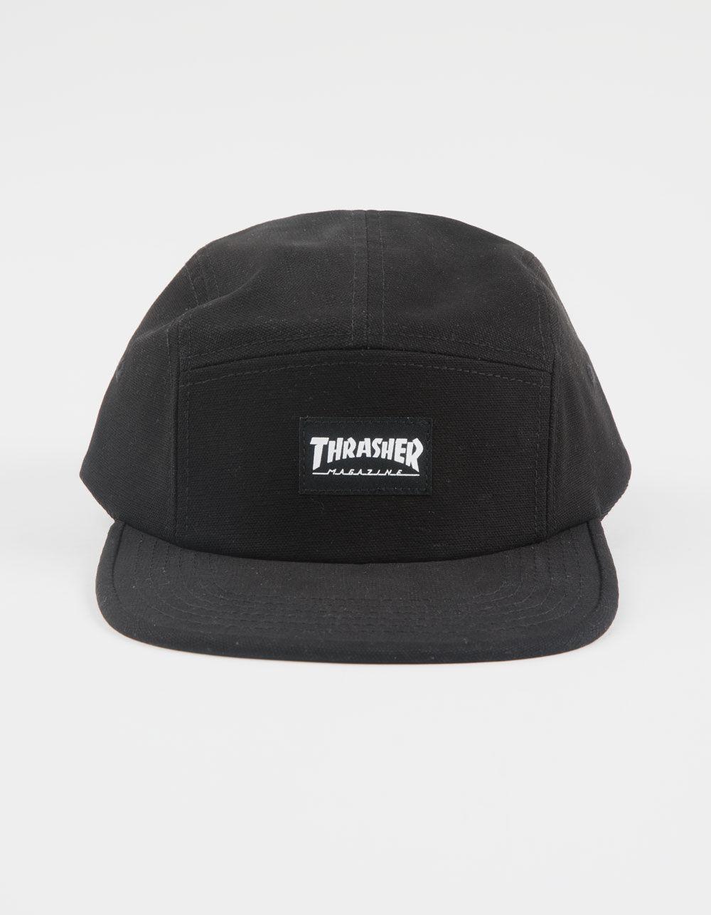 THRASHER Magazine 5 Panel Strapback Hat Product Image