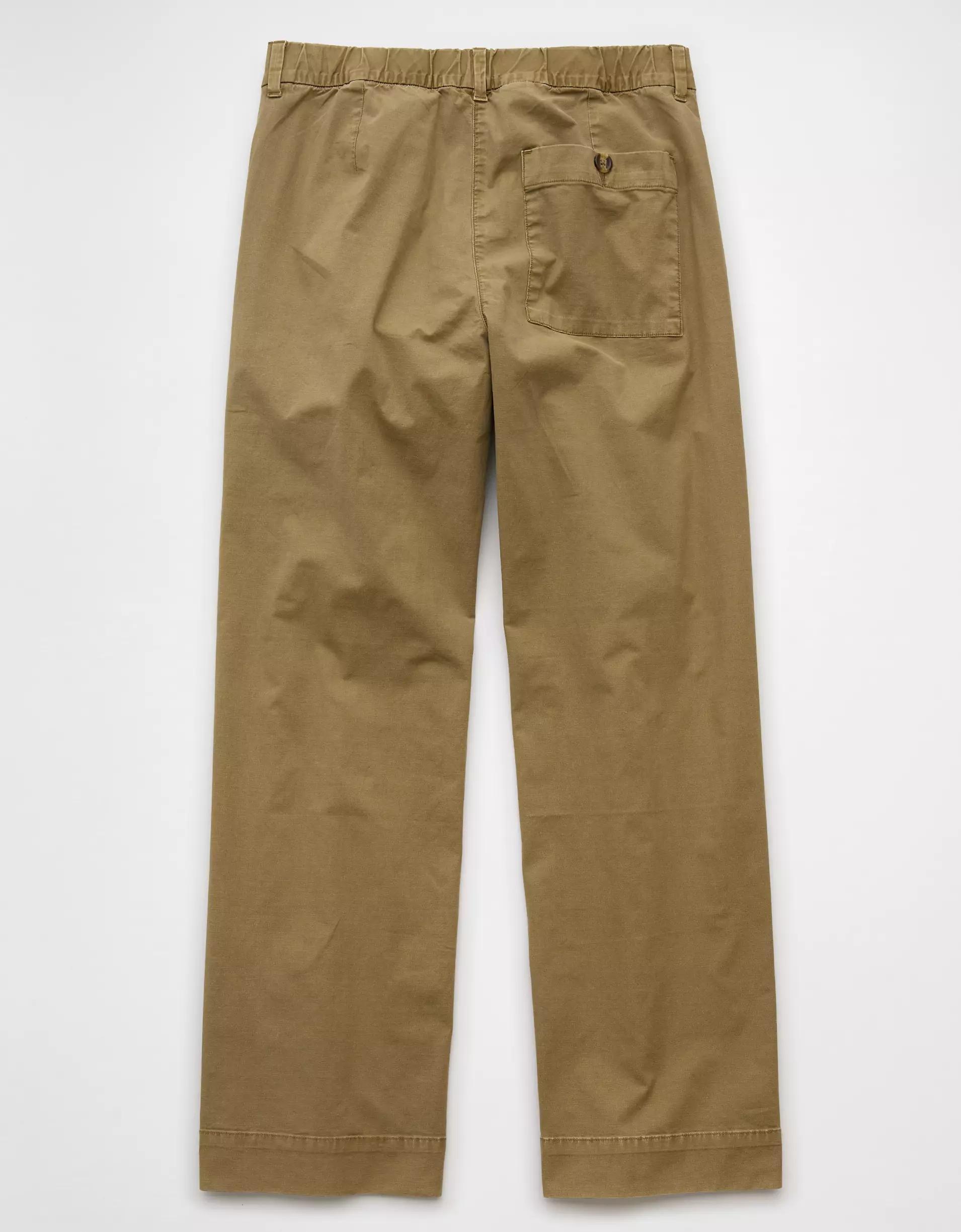 AE Stretch Stovepipe Khaki Pant Product Image