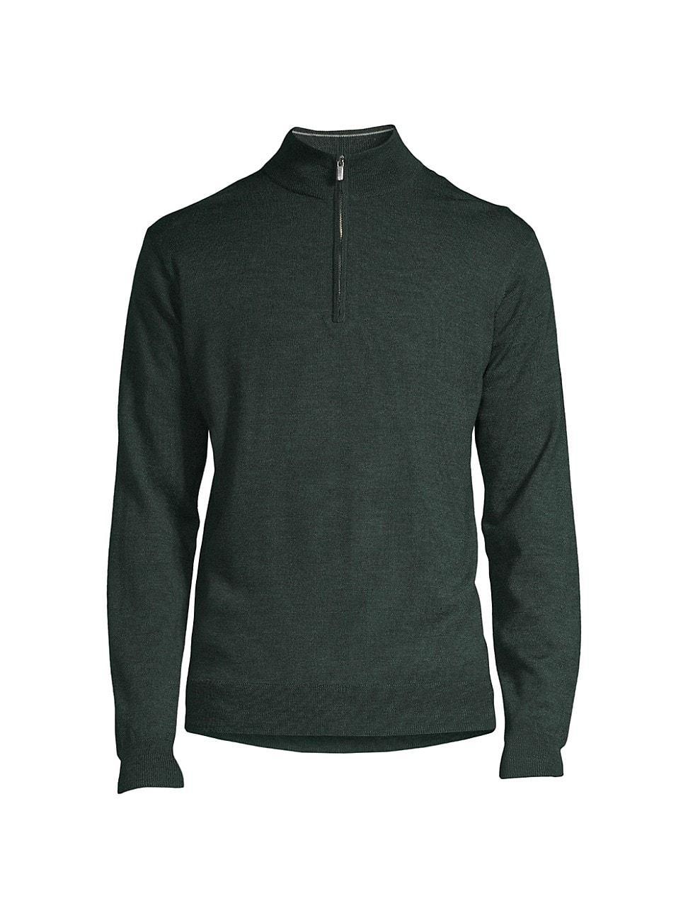 Mens Autumn Crest Quarter-Zip Sweater Product Image