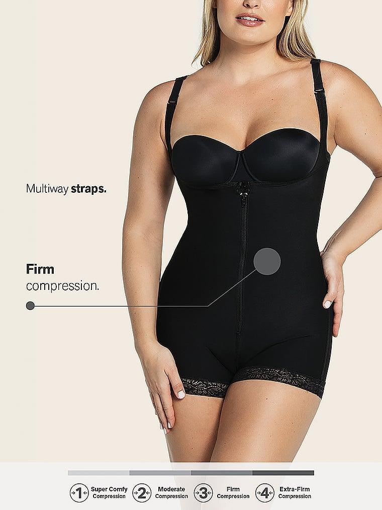 Firm Compression Open Bust Body Shaper Boyshorts Product Image