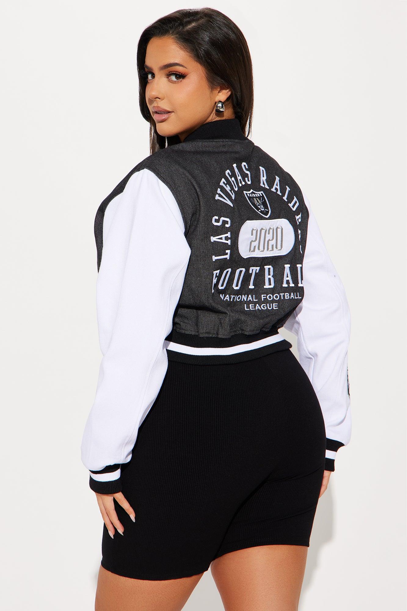 Raiders Home Game Jacket - Black Wash Product Image