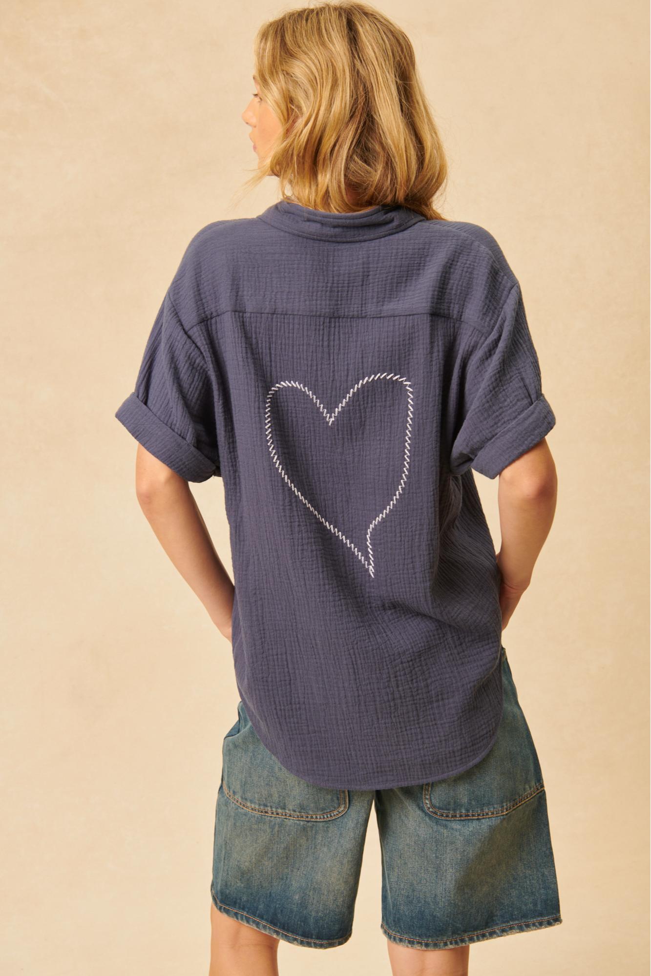 Feliz Short Sleeve Top Product Image