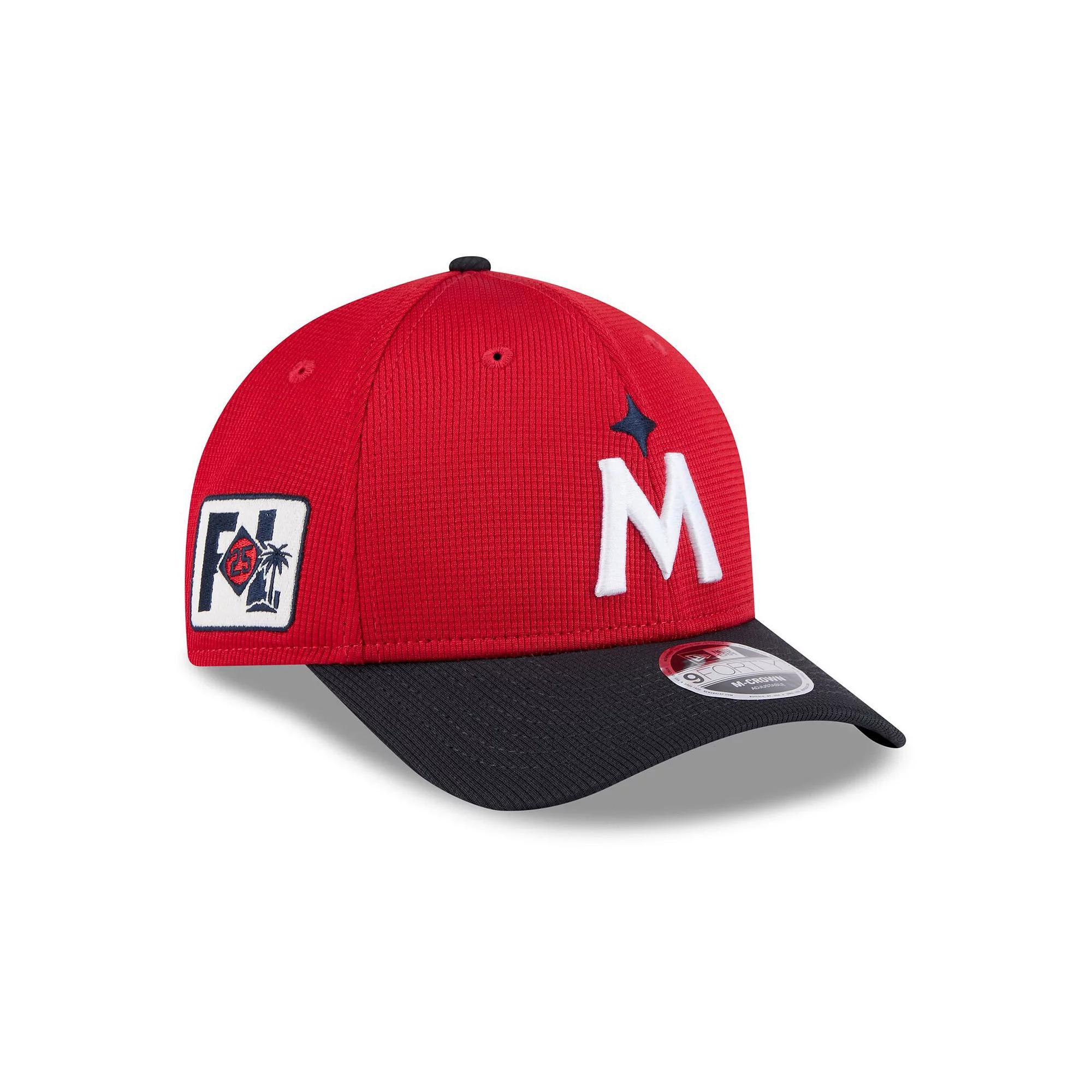 Men's New Era  Red/Navy Minnesota Twins 2025 Spring Training 9FORTY Adjustable Hat Product Image