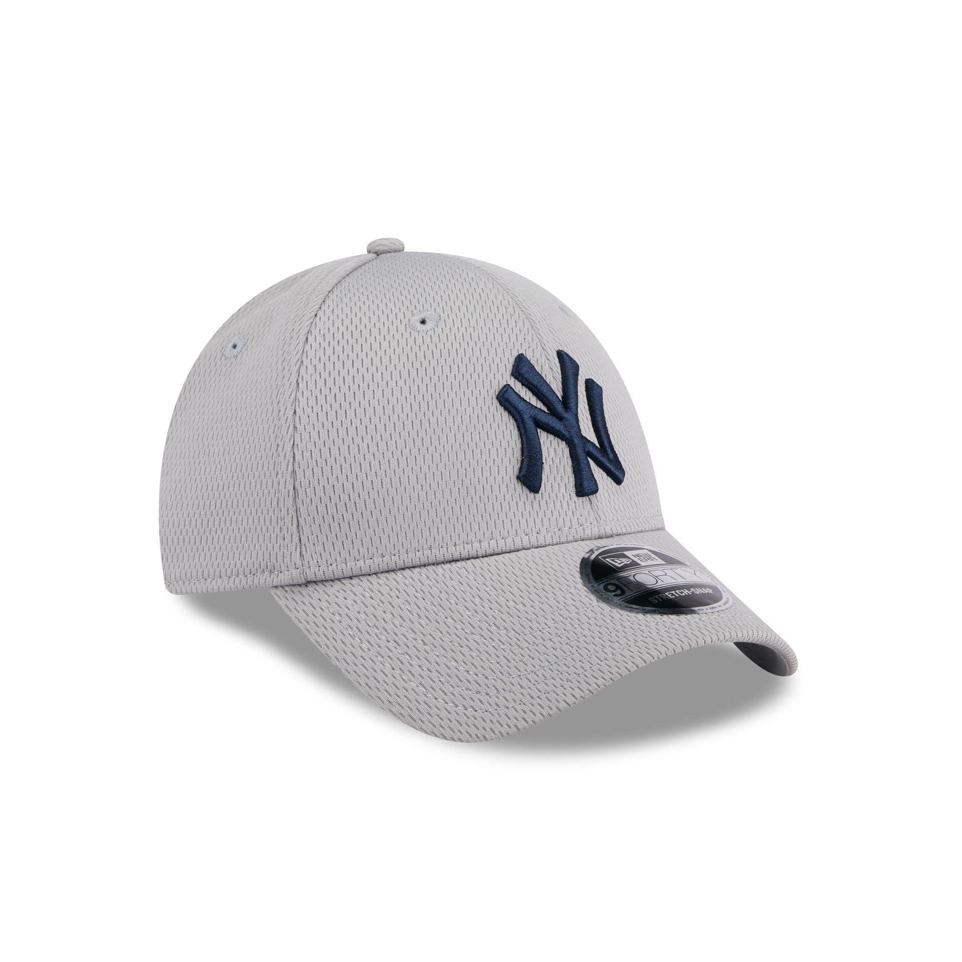 New York Yankees Gray 9FORTY Stretch-Snap Hat Male Product Image