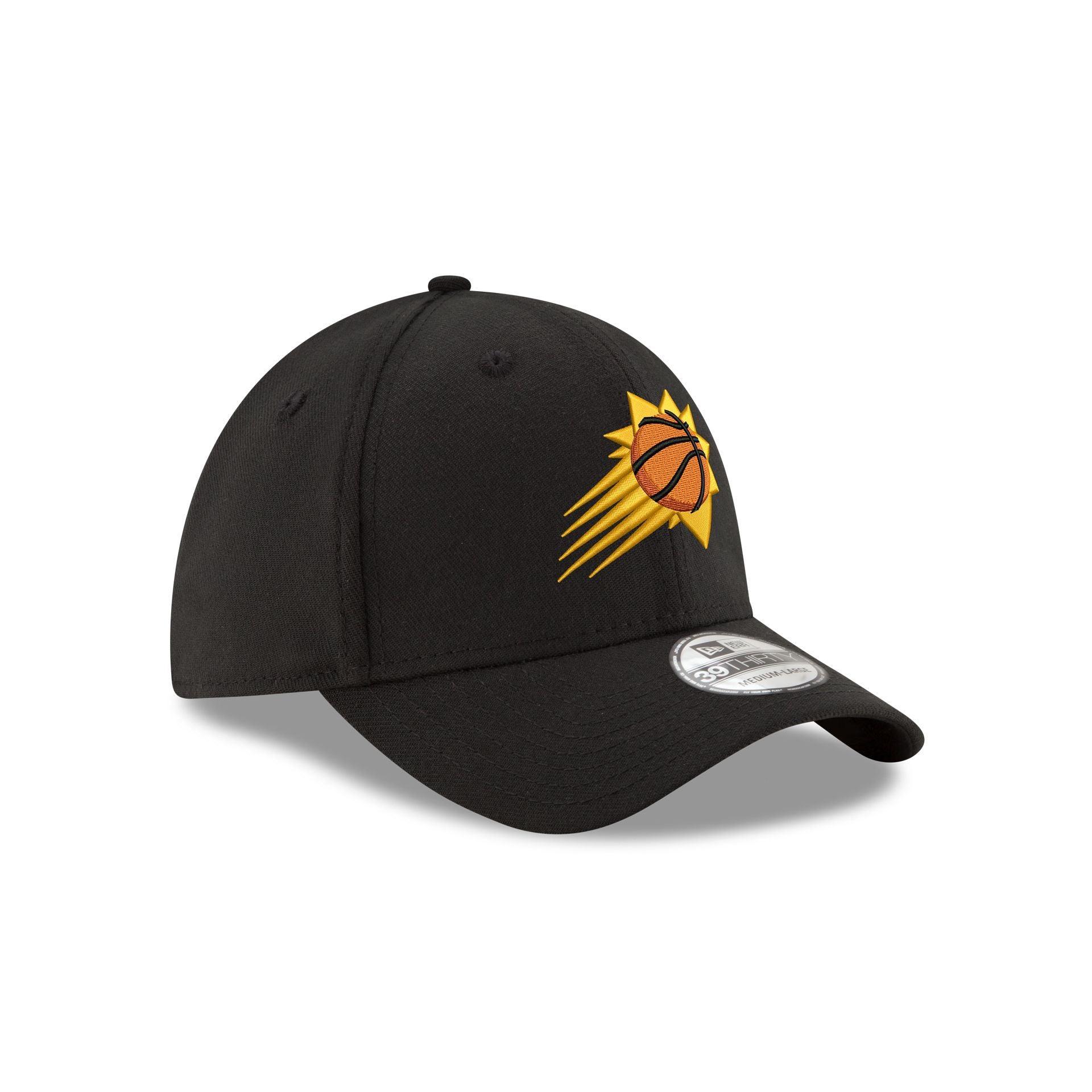 Phoenix Suns Team Classic Black 39THIRTY Stretch Fit Hat Male Product Image