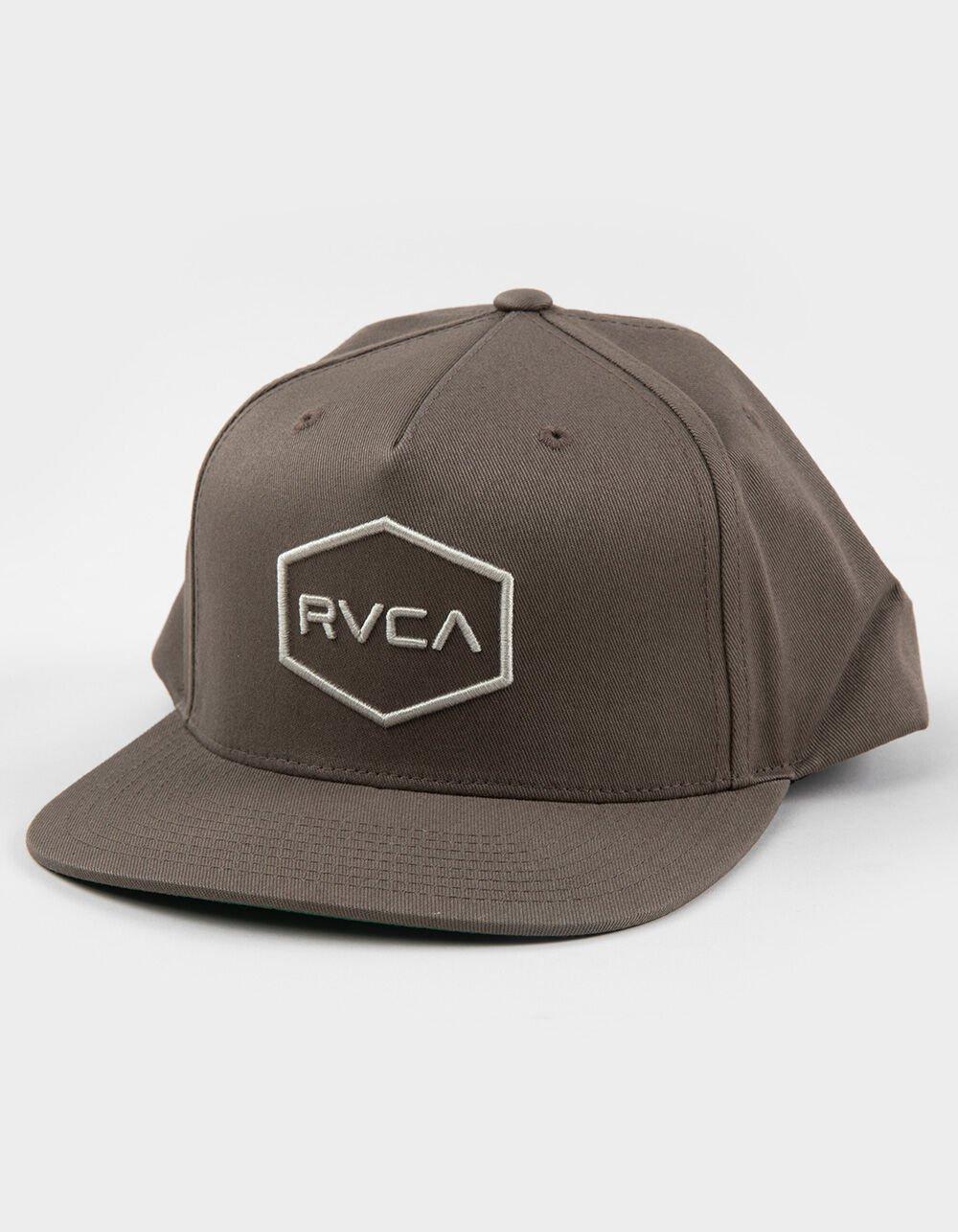 RVCA Commonwealth Snapback Hat - MUSHROOM Product Image