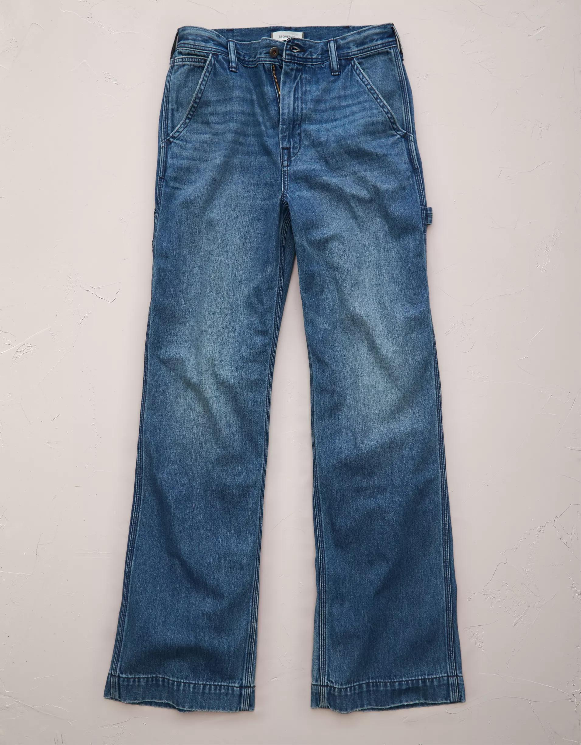 AE77 Premium Stovepipe Carpenter Jean Product Image