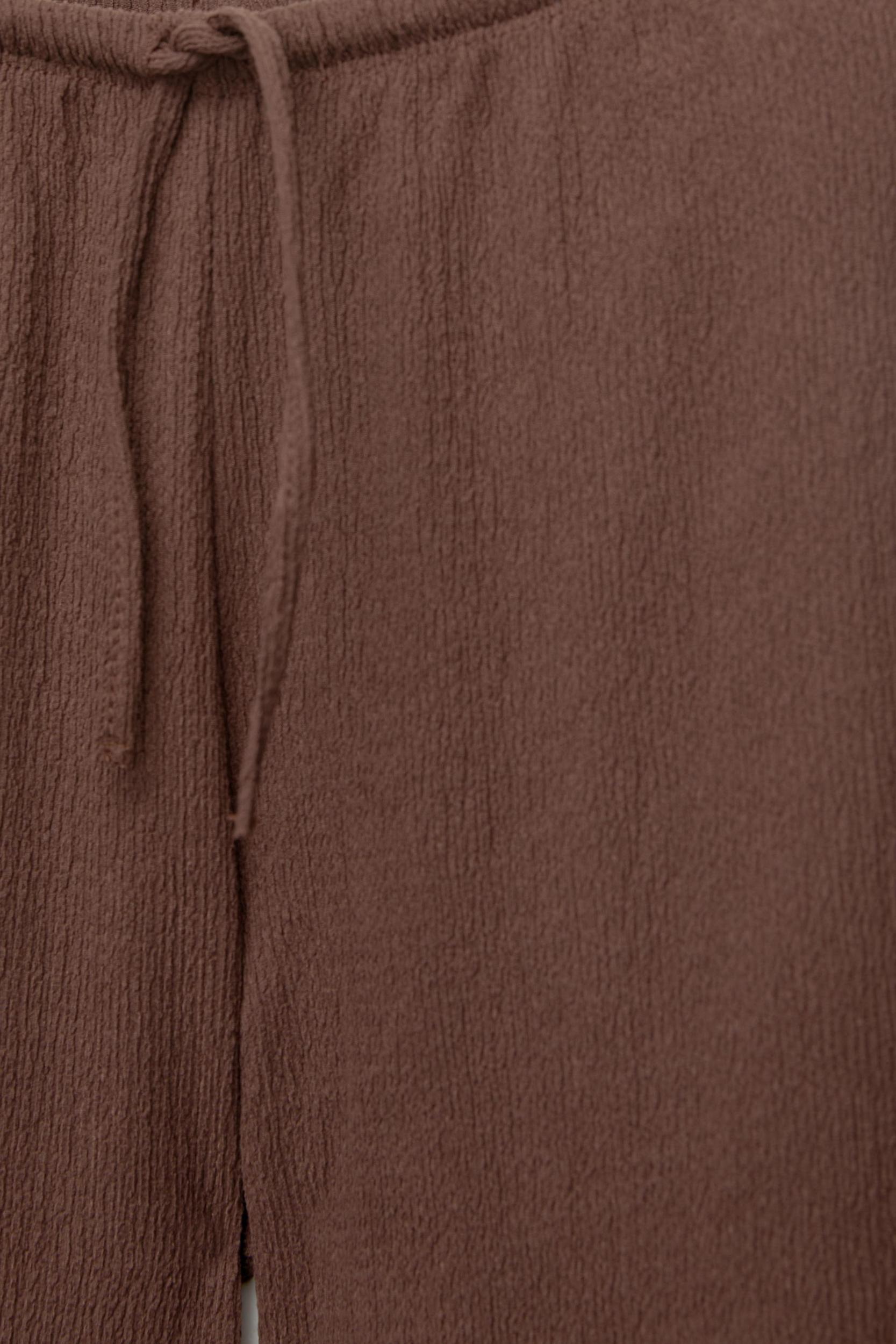 Wide-leg crepe pants Product Image