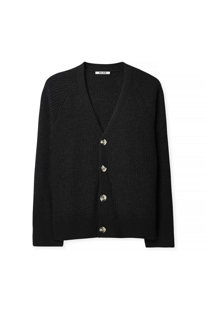 Oversized Knitted Cardigan Product Image