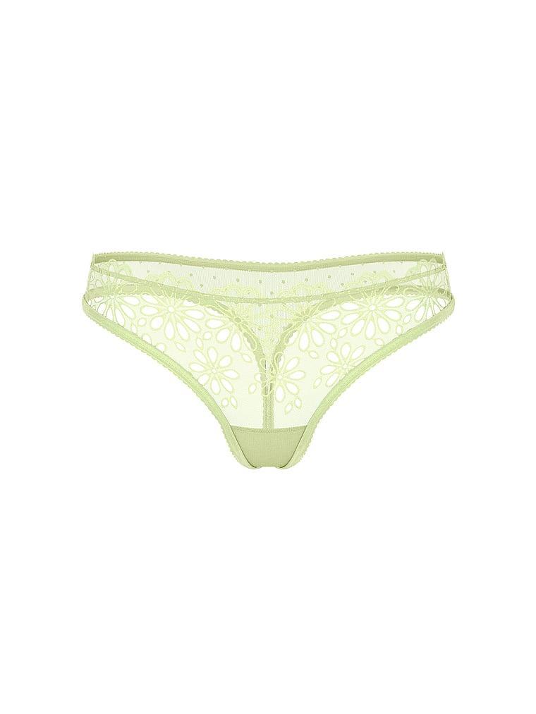 Eyelet Mesh Thong Panty Product Image