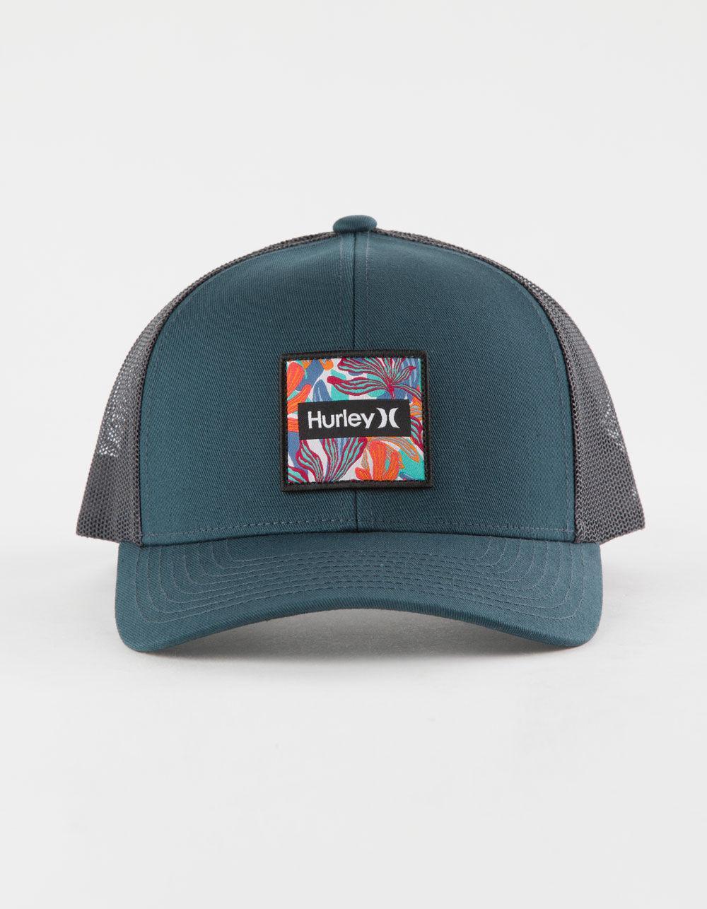 HURLEY Seacliff Mens Trucker Hat - BLK/BLUE Product Image