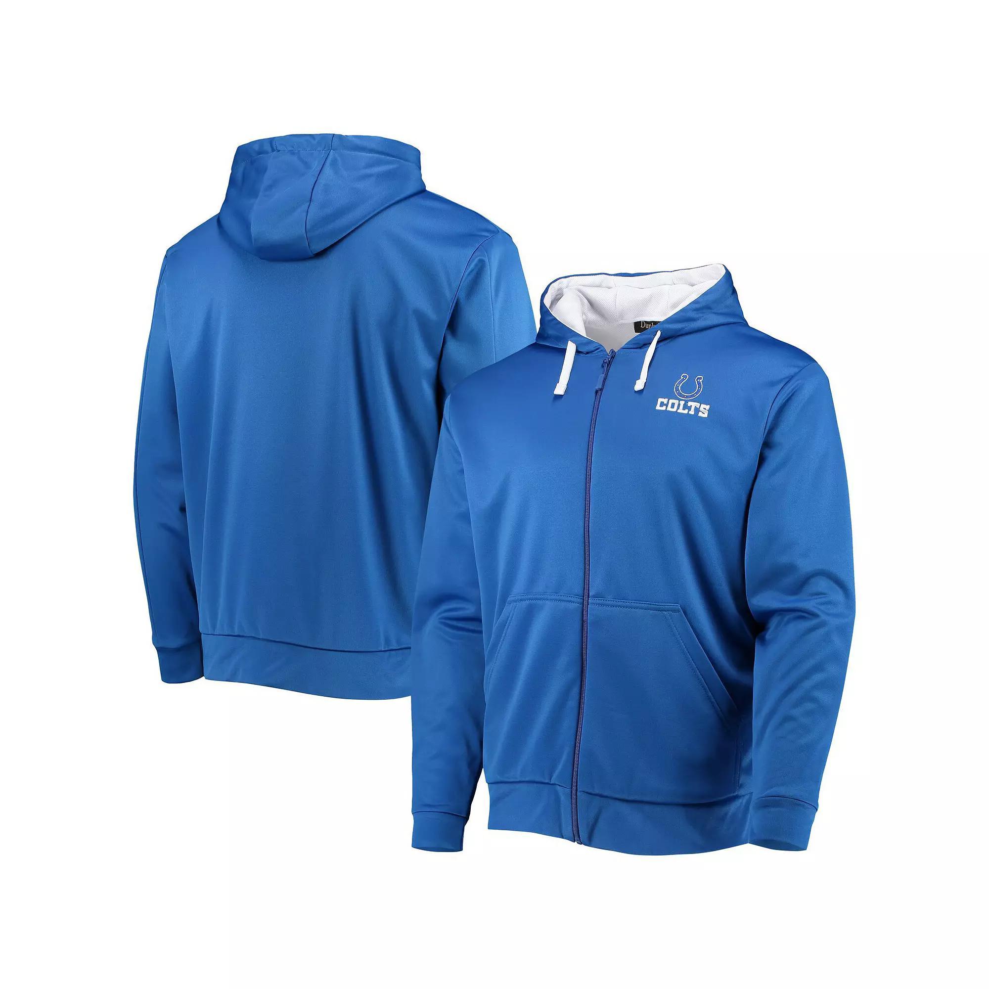 Men's Dunbrooke Royal/White Indianapolis Colts Apprentice Full-Zip Hoodie,  Product Image