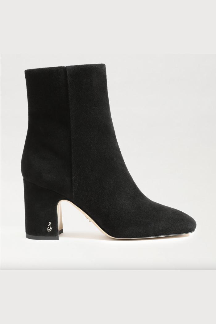 Fawn Ankle Bootie - Suede Black Product Image