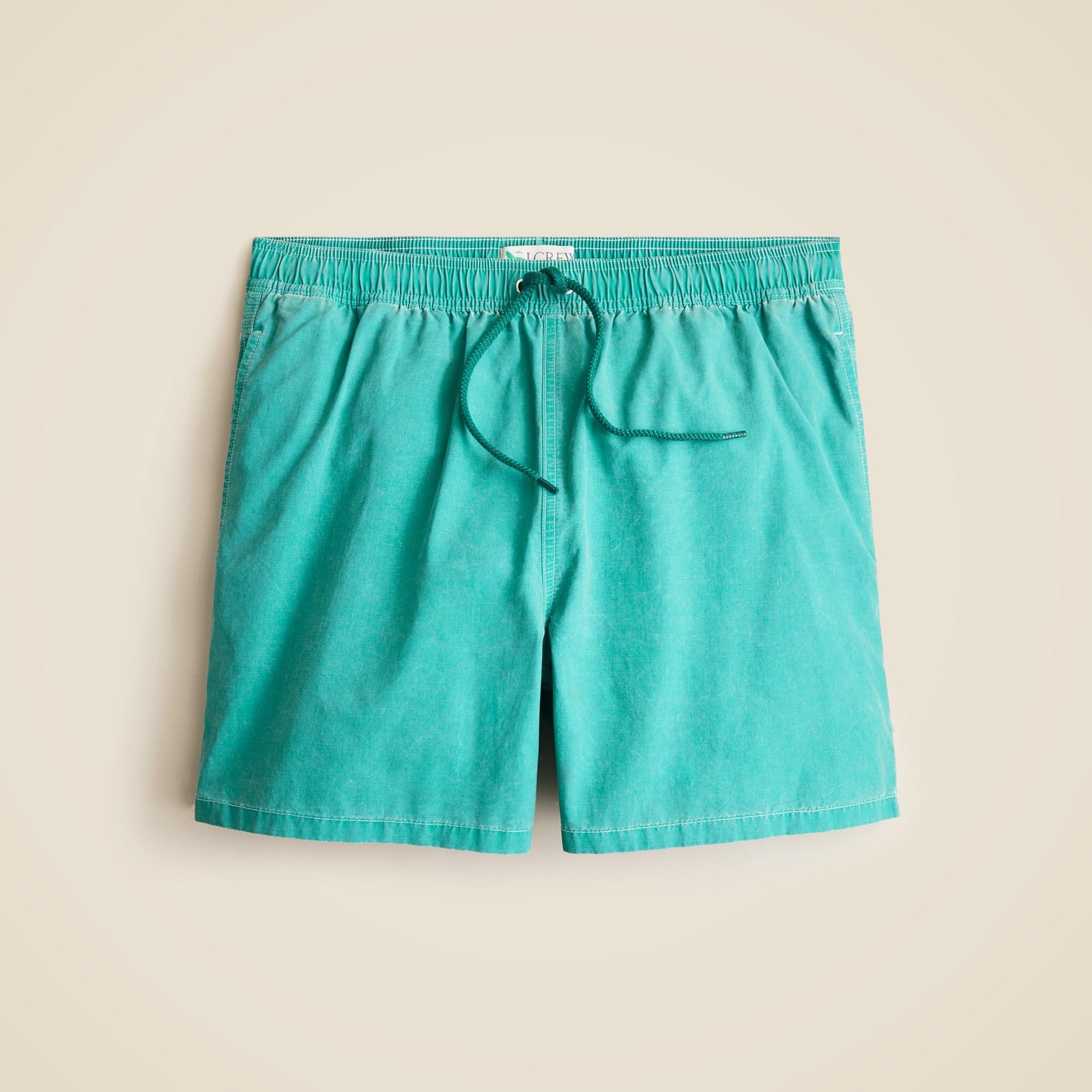 5" pigment-dyed swim trunk Product Image
